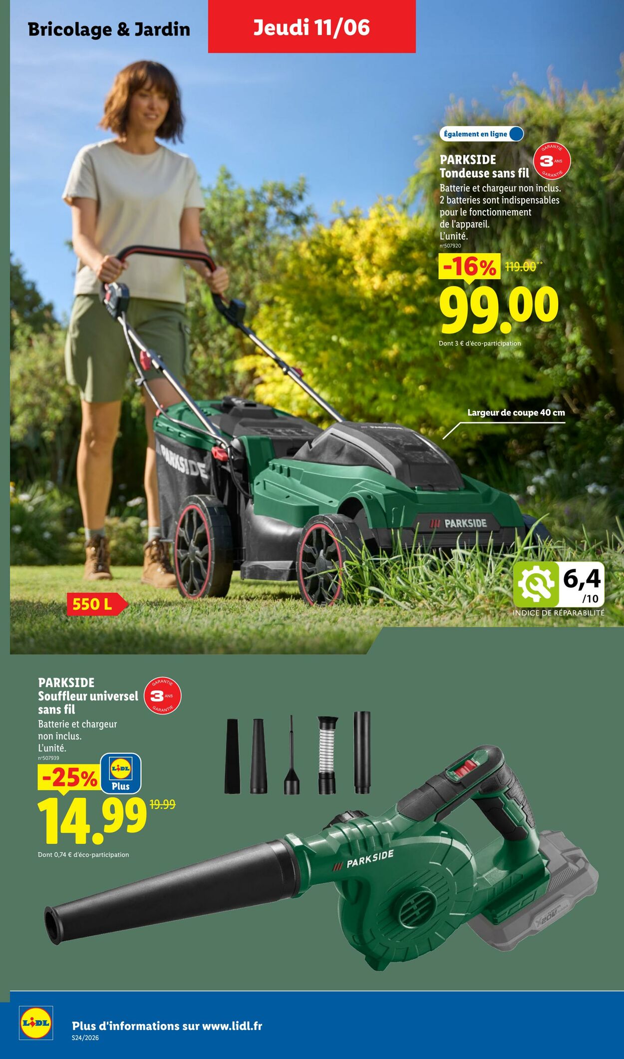 Catalogue Lidl 07.06.2026 - 17.06.2026