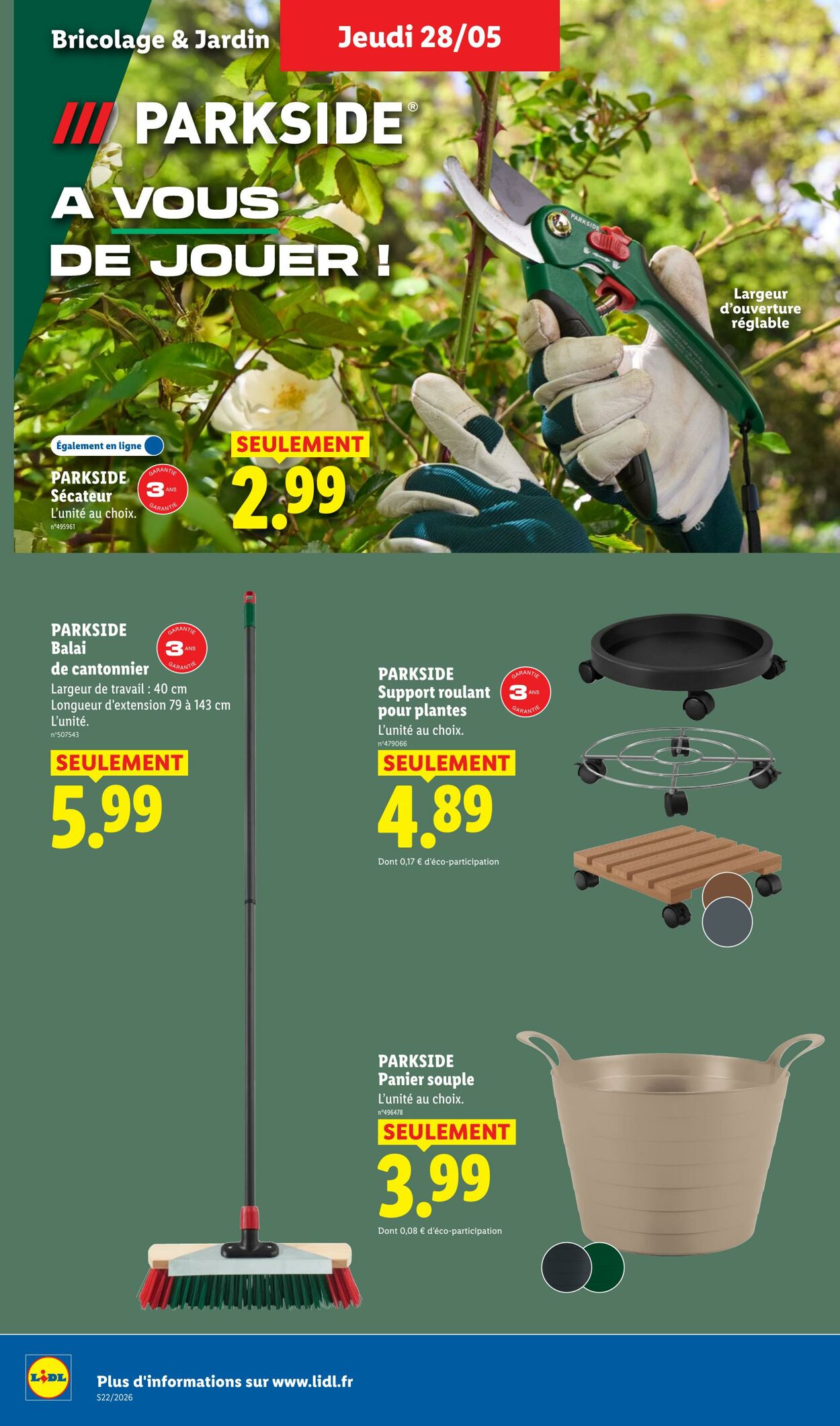 Catalogue Lidl 24.05.2026 - 03.06.2026