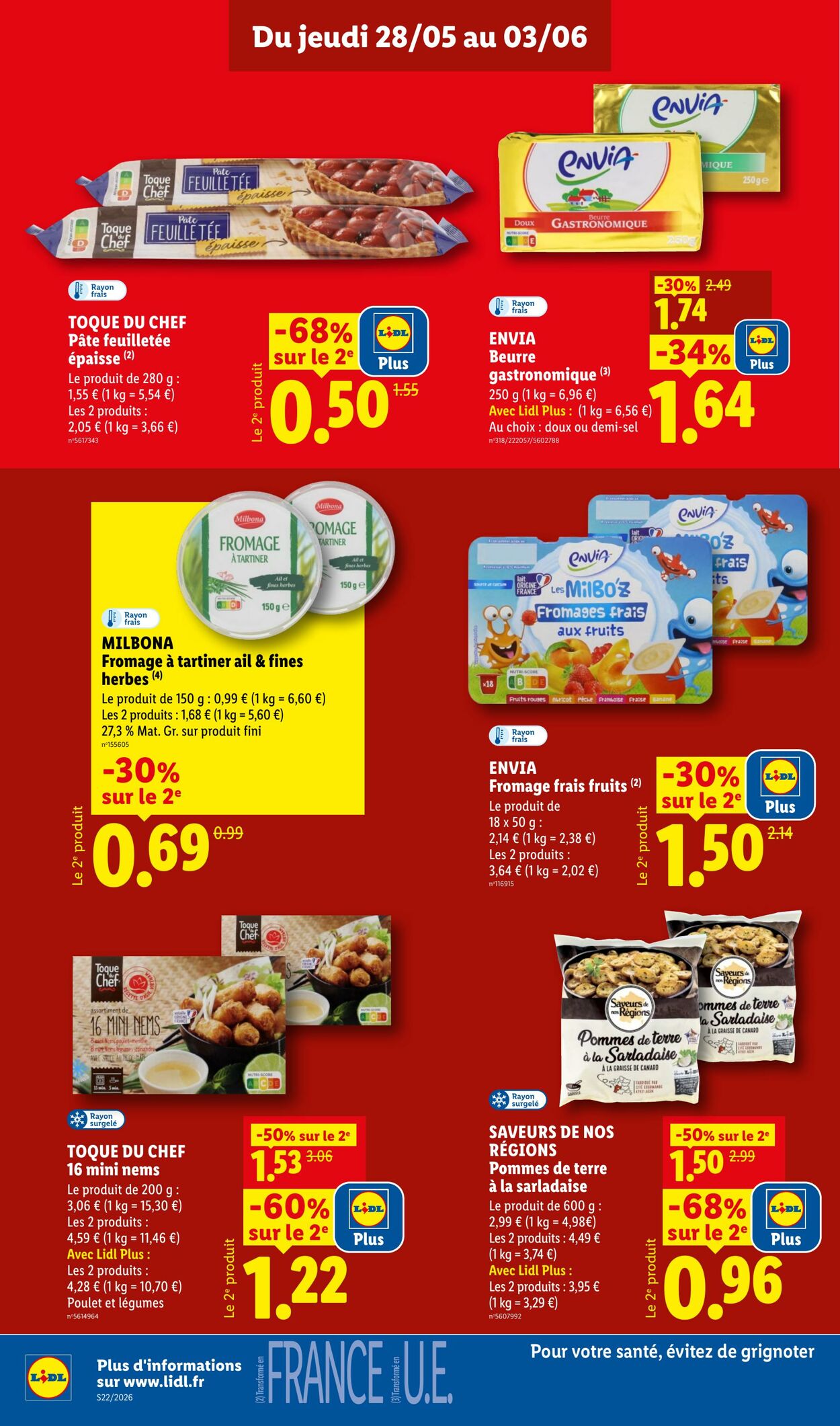 Catalogue Lidl 24.05.2026 - 03.06.2026