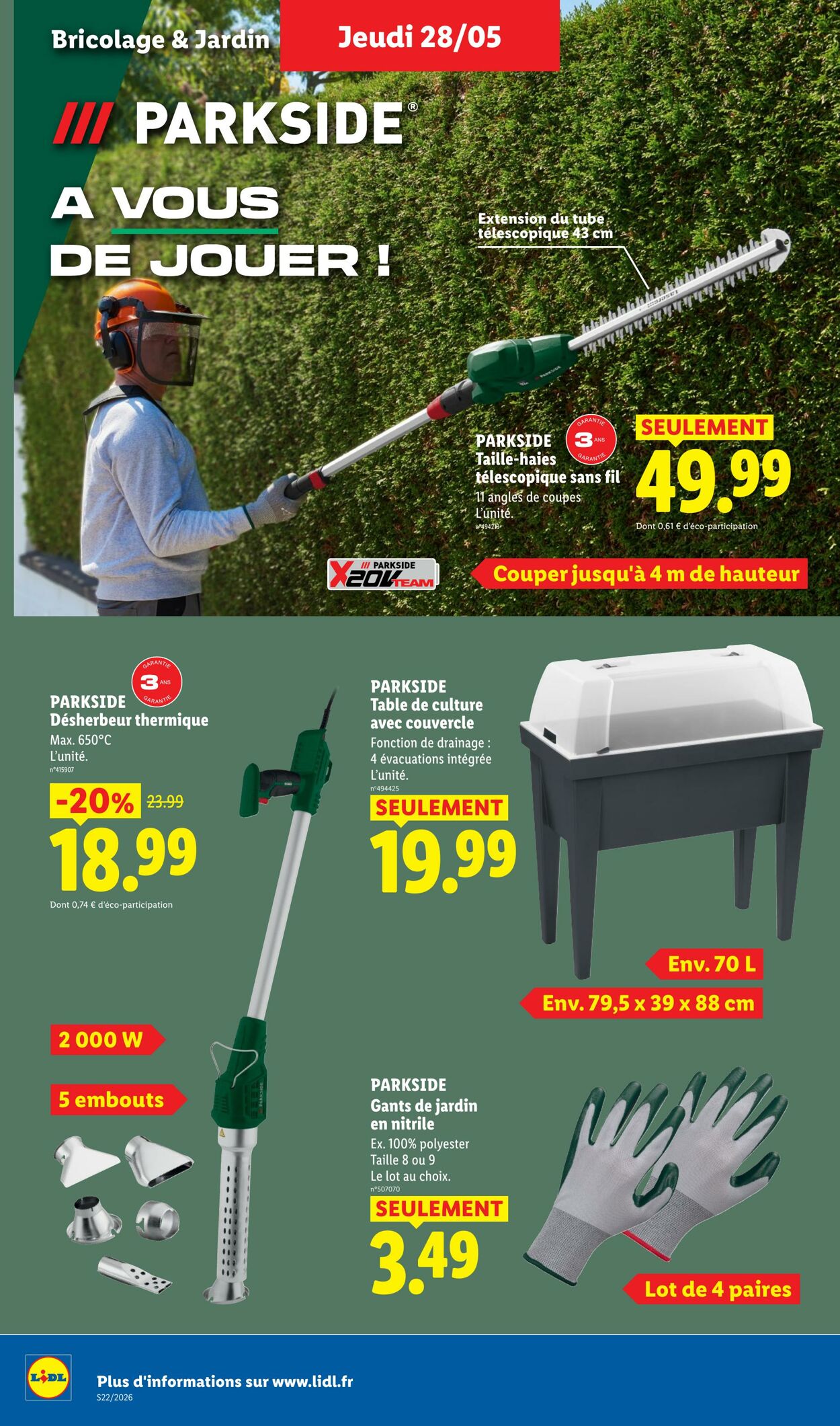 Catalogue Lidl 24.05.2026 - 03.06.2026