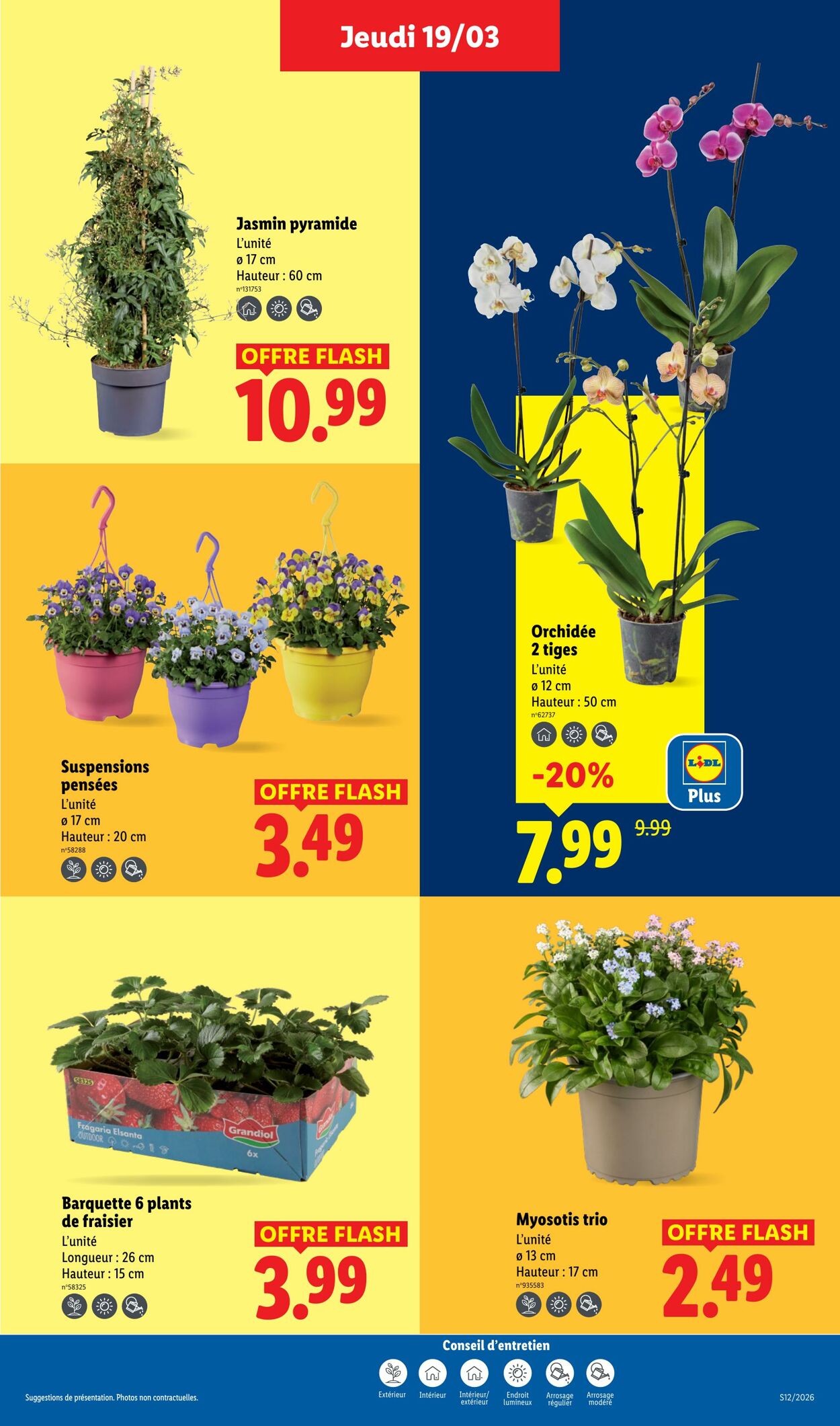 Catalogue Lidl 15.03.2026 - 25.03.2026