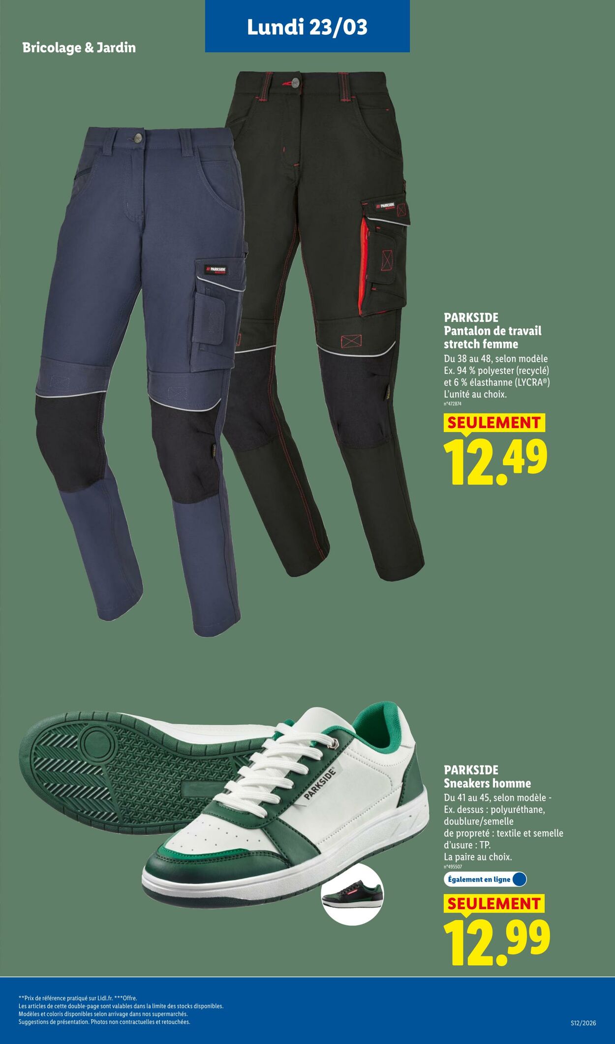 Catalogue Lidl 15.03.2026 - 25.03.2026