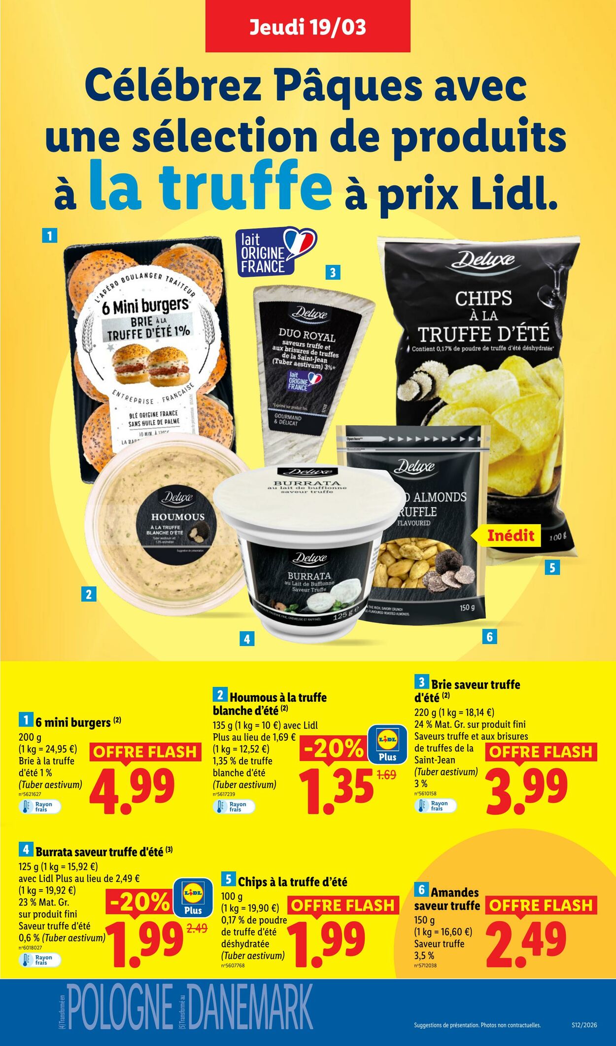Catalogue Lidl 15.03.2026 - 25.03.2026