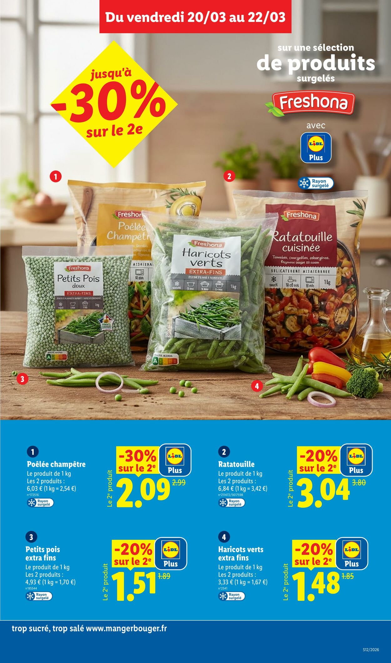 Catalogue Lidl 15.03.2026 - 25.03.2026