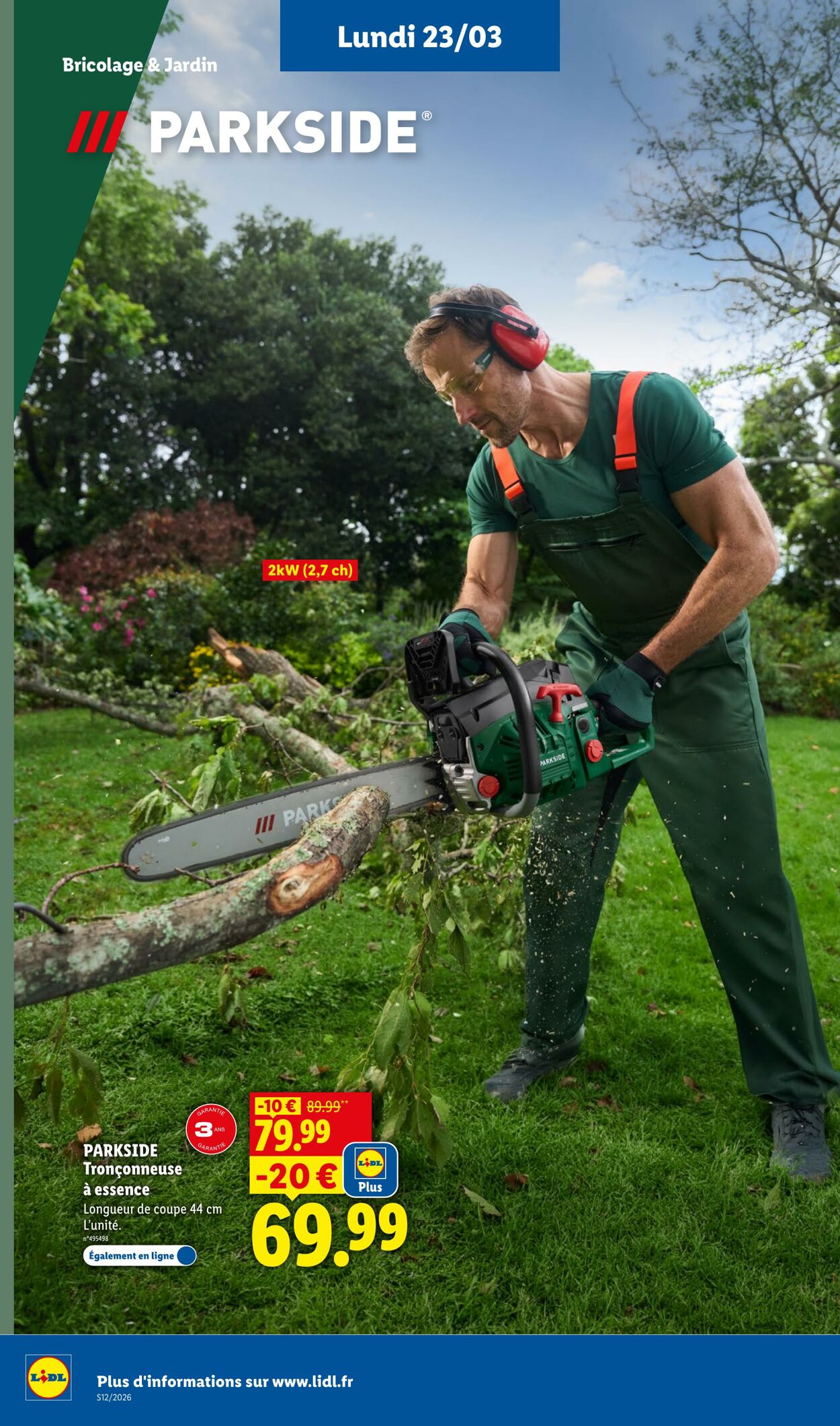 Catalogue Lidl 15.03.2026 - 25.03.2026