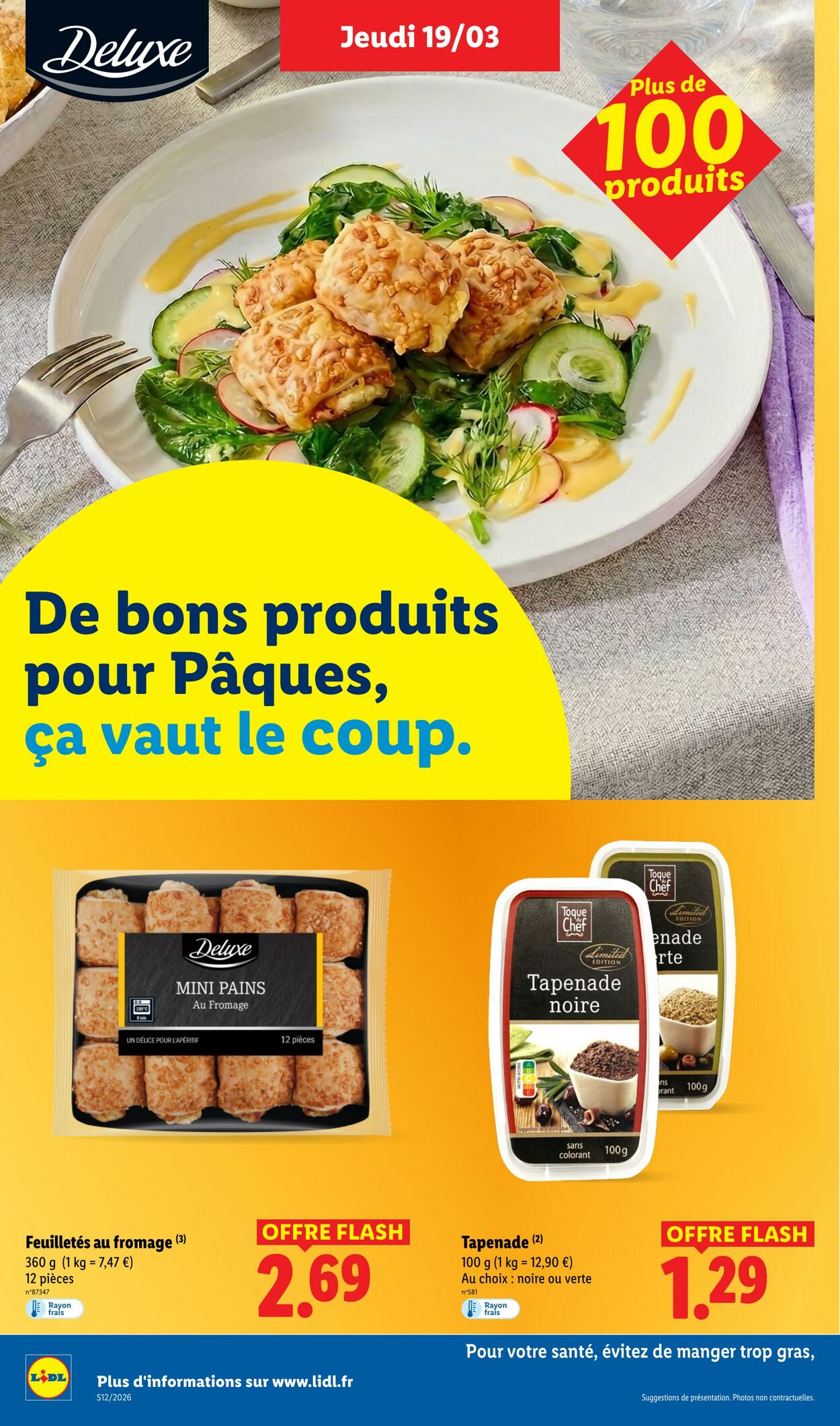 Catalogue Lidl 15.03.2026 - 25.03.2026