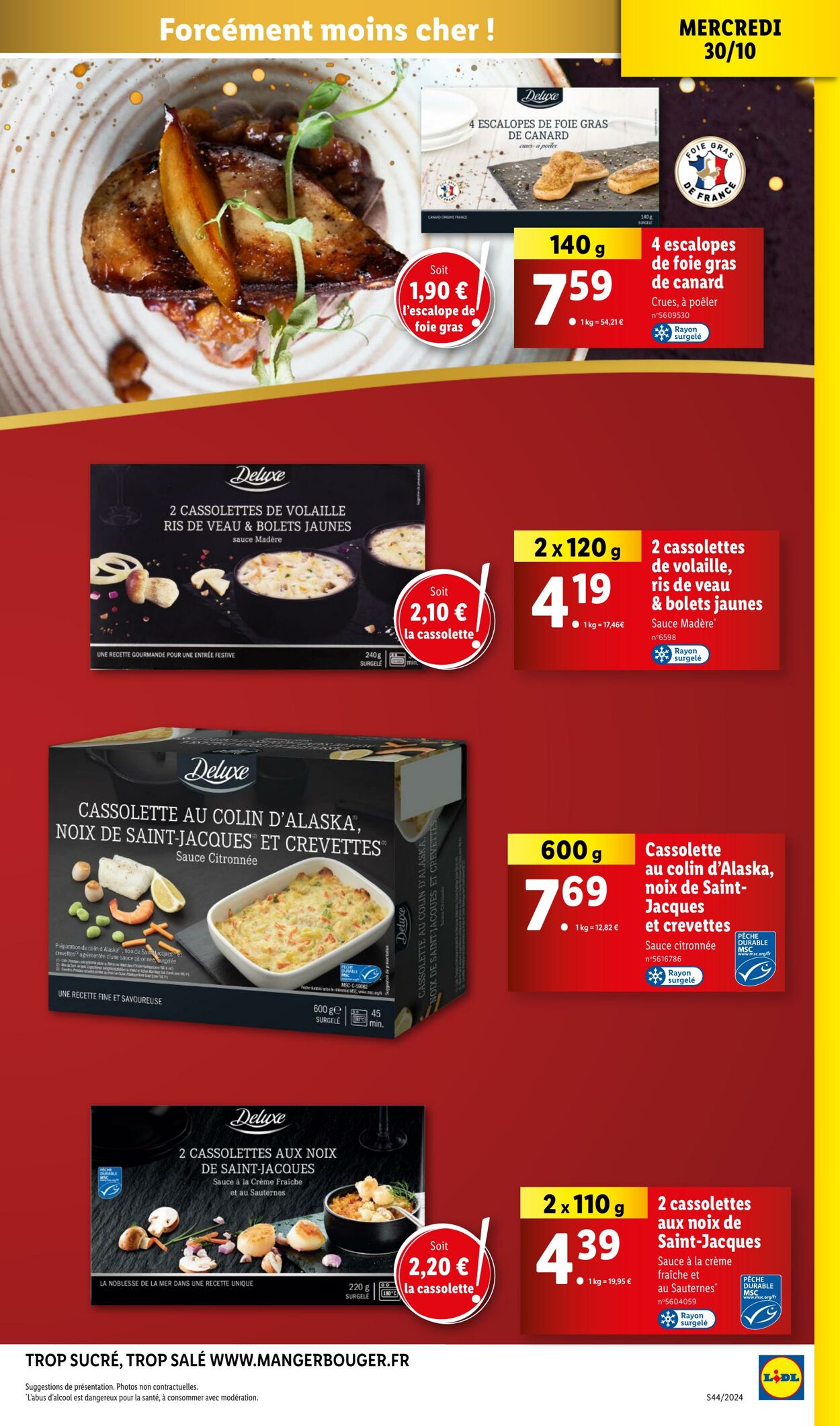 Catalogue Lidl 30.10.2024 - 05.11.2024