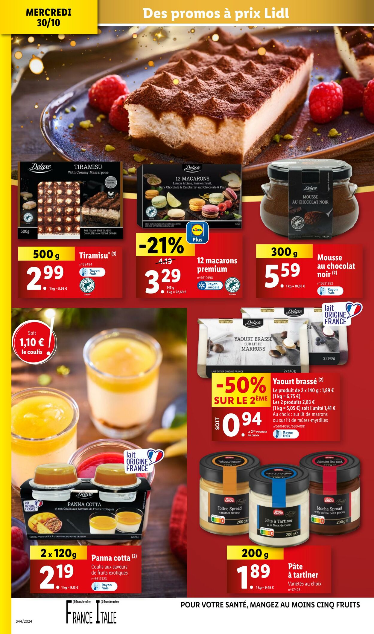 Catalogue Lidl 30.10.2024 - 05.11.2024