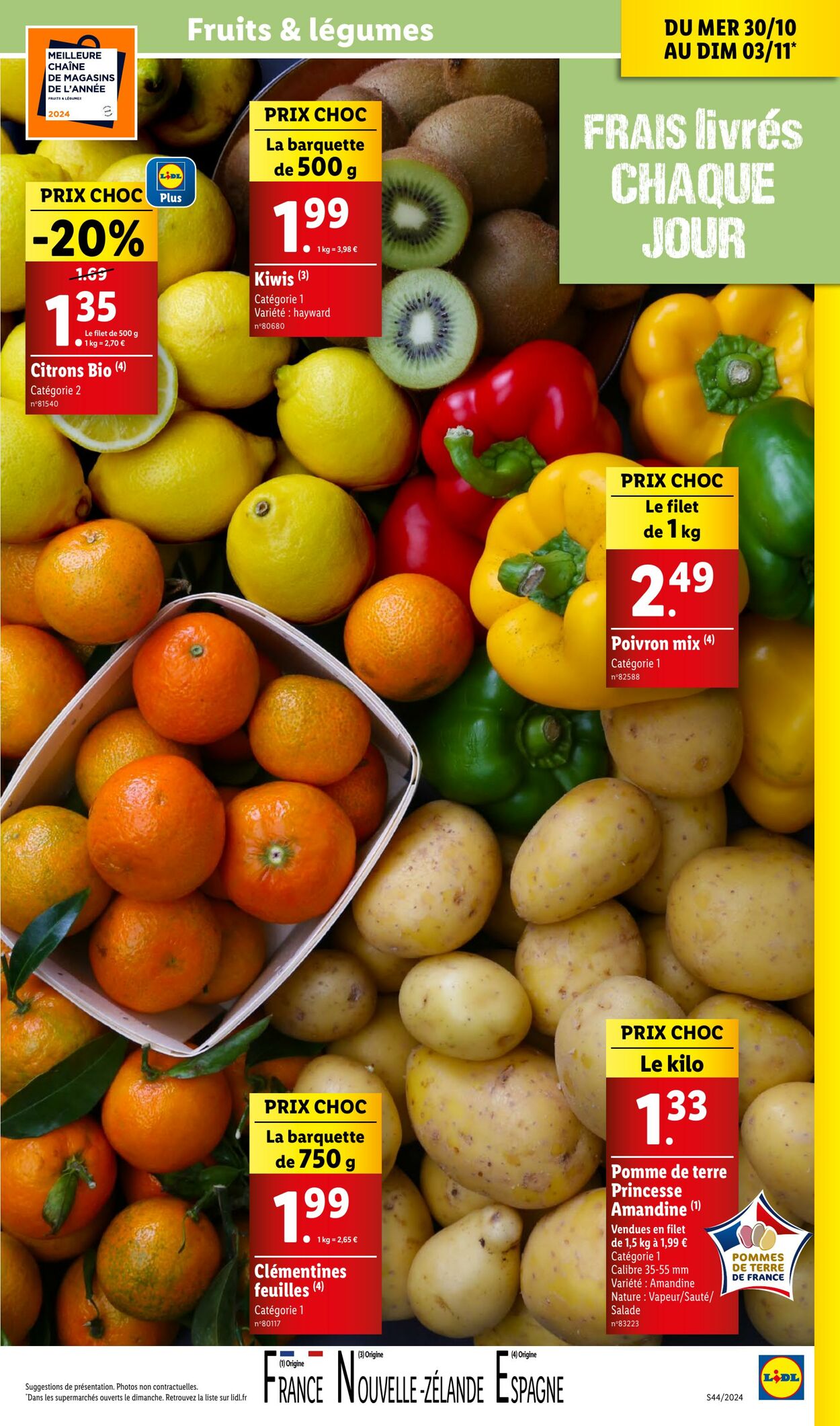 Catalogue Lidl 30.10.2024 - 05.11.2024