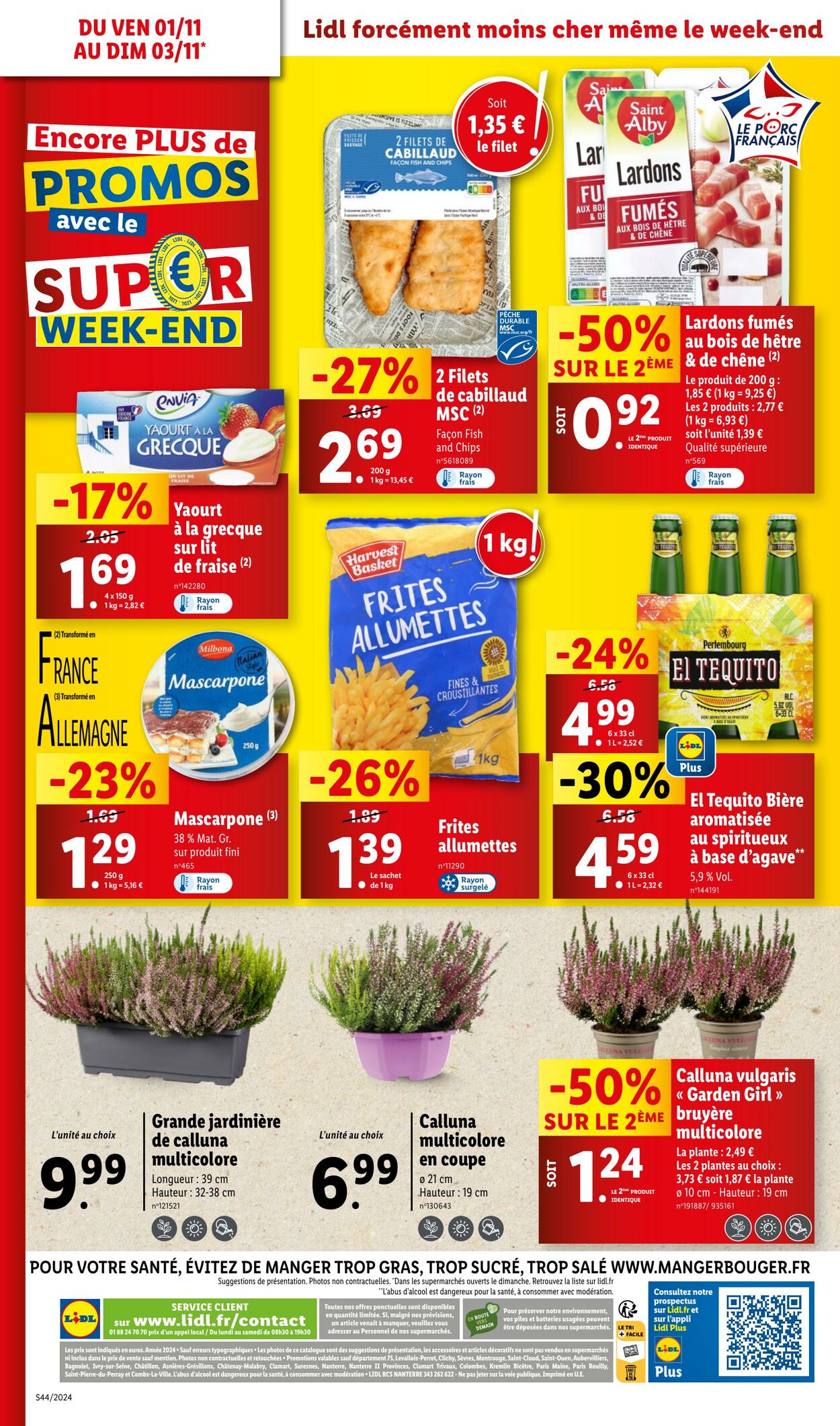 Catalogue Lidl 30.10.2024 - 05.11.2024