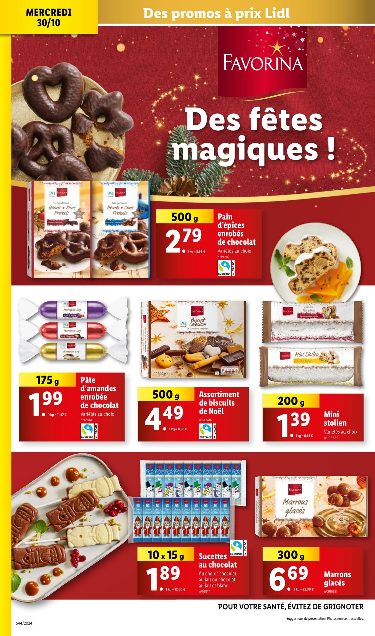 Catalogue Lidl 30.10.2024 - 05.11.2024