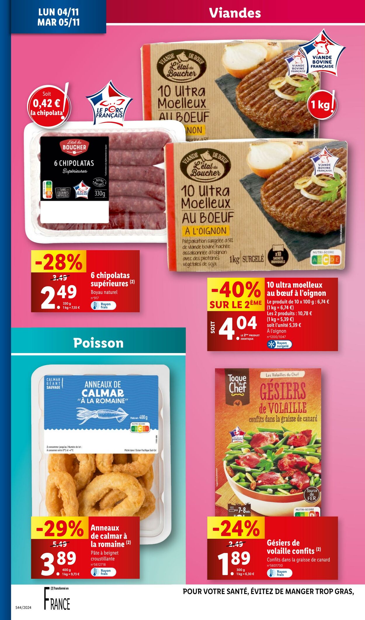 Catalogue Lidl 30.10.2024 - 05.11.2024