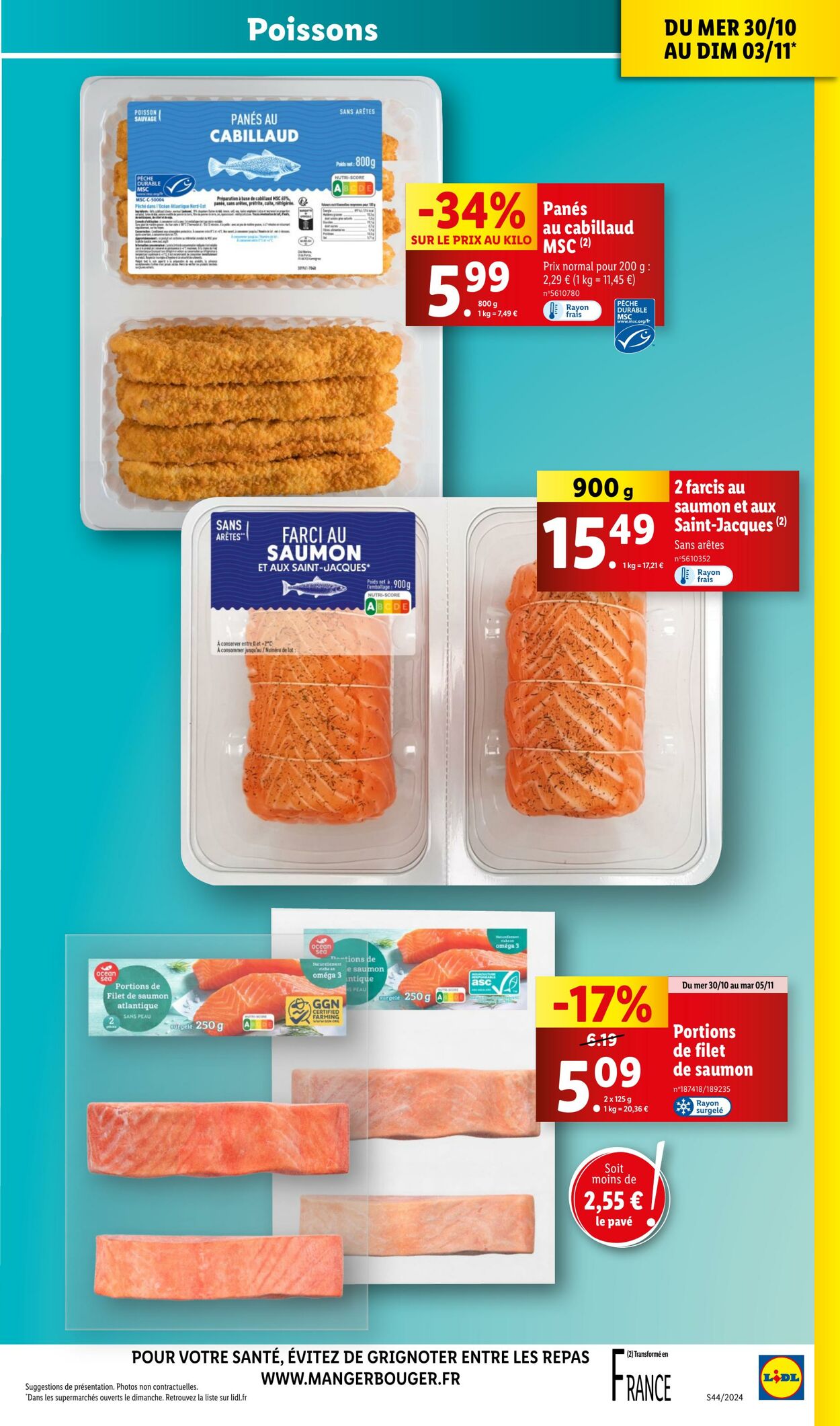 Catalogue Lidl 30.10.2024 - 05.11.2024