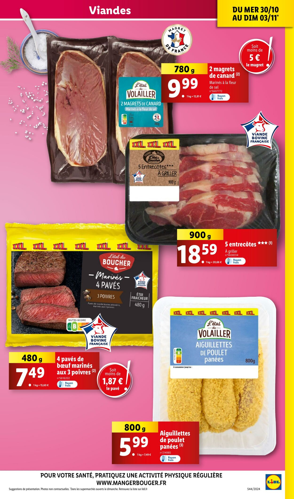 Catalogue Lidl 30.10.2024 - 05.11.2024