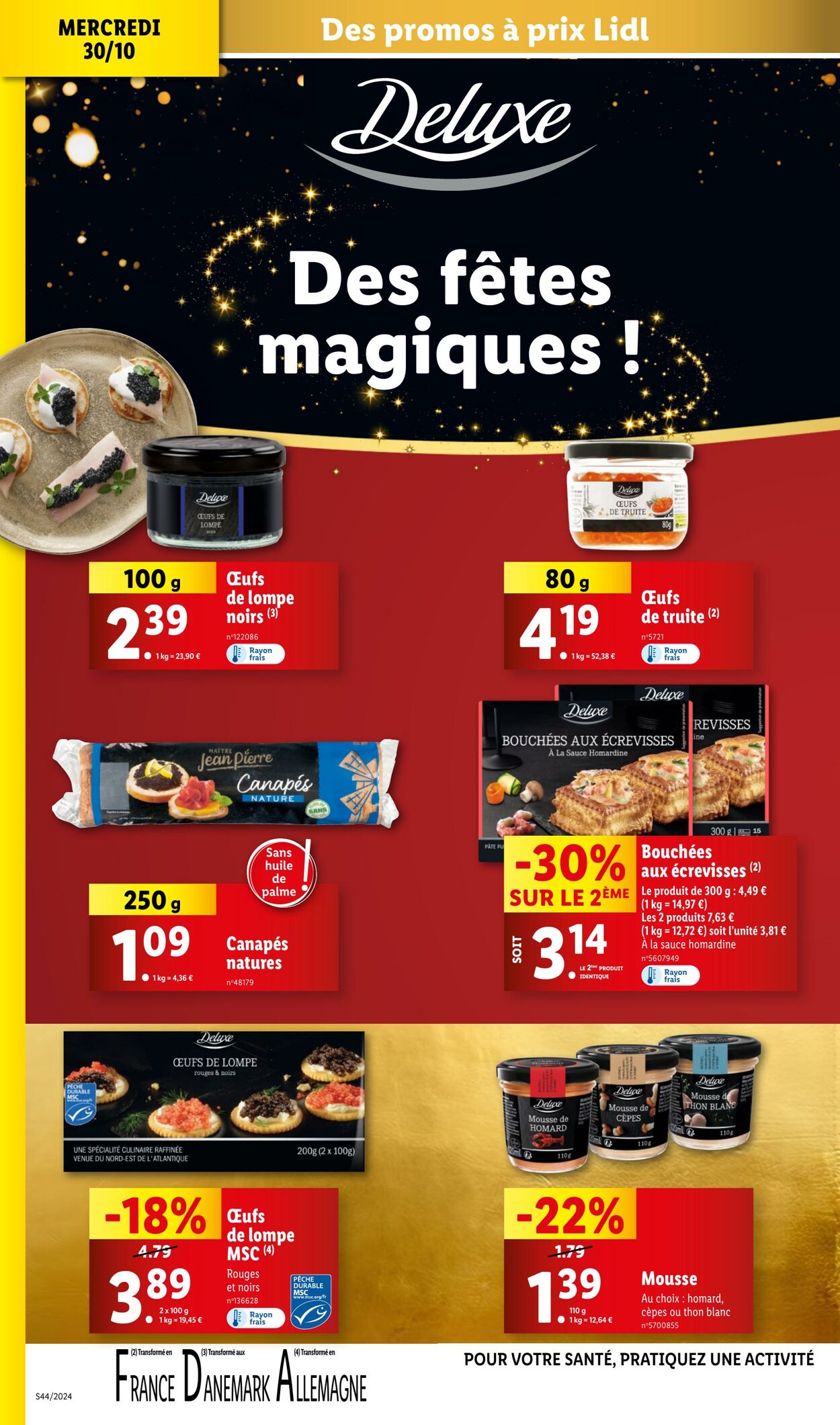 Catalogue Lidl 30.10.2024 - 05.11.2024