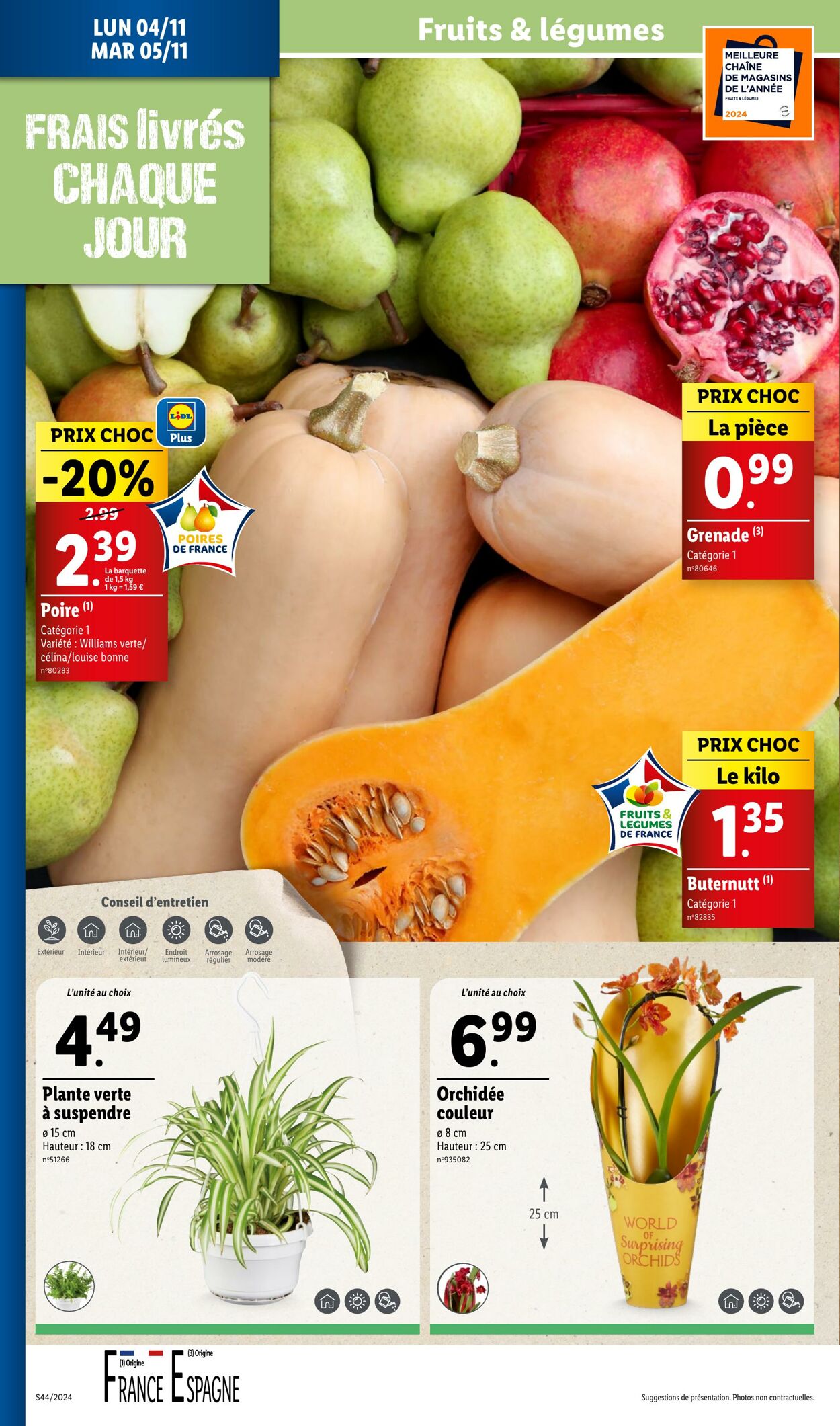 Catalogue Lidl 30.10.2024 - 05.11.2024