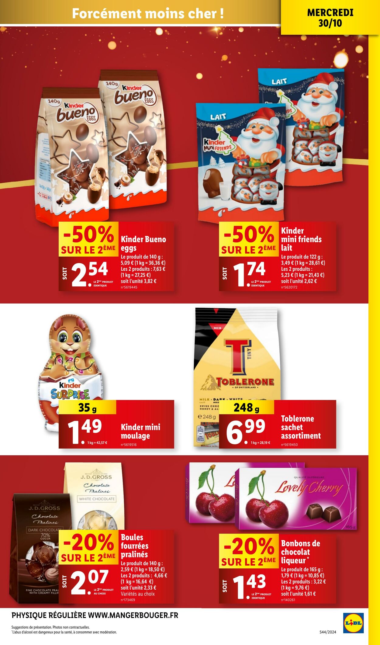 Catalogue Lidl 30.10.2024 - 05.11.2024