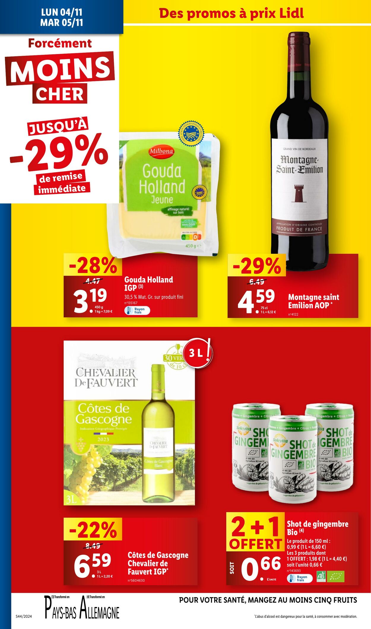 Catalogue Lidl 30.10.2024 - 05.11.2024