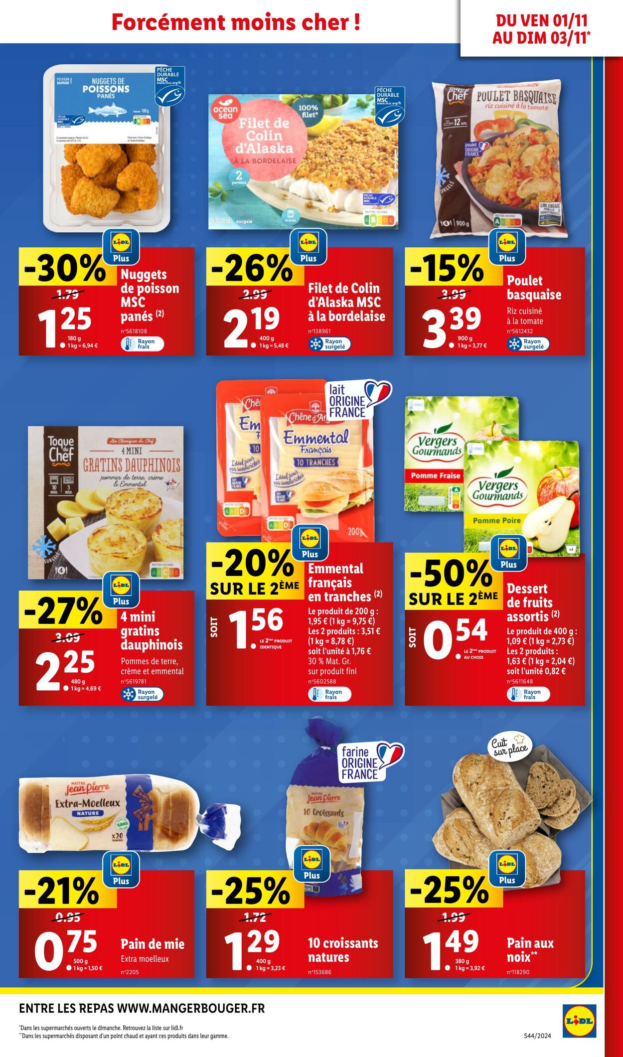 Catalogue Lidl 30.10.2024 - 05.11.2024