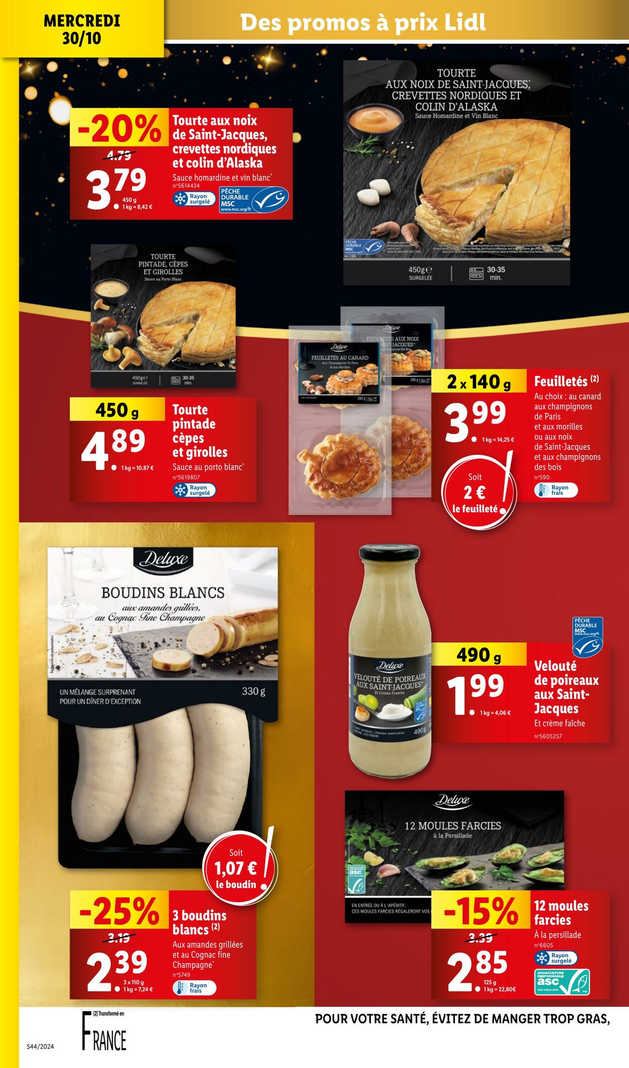 Catalogue Lidl 30.10.2024 - 05.11.2024