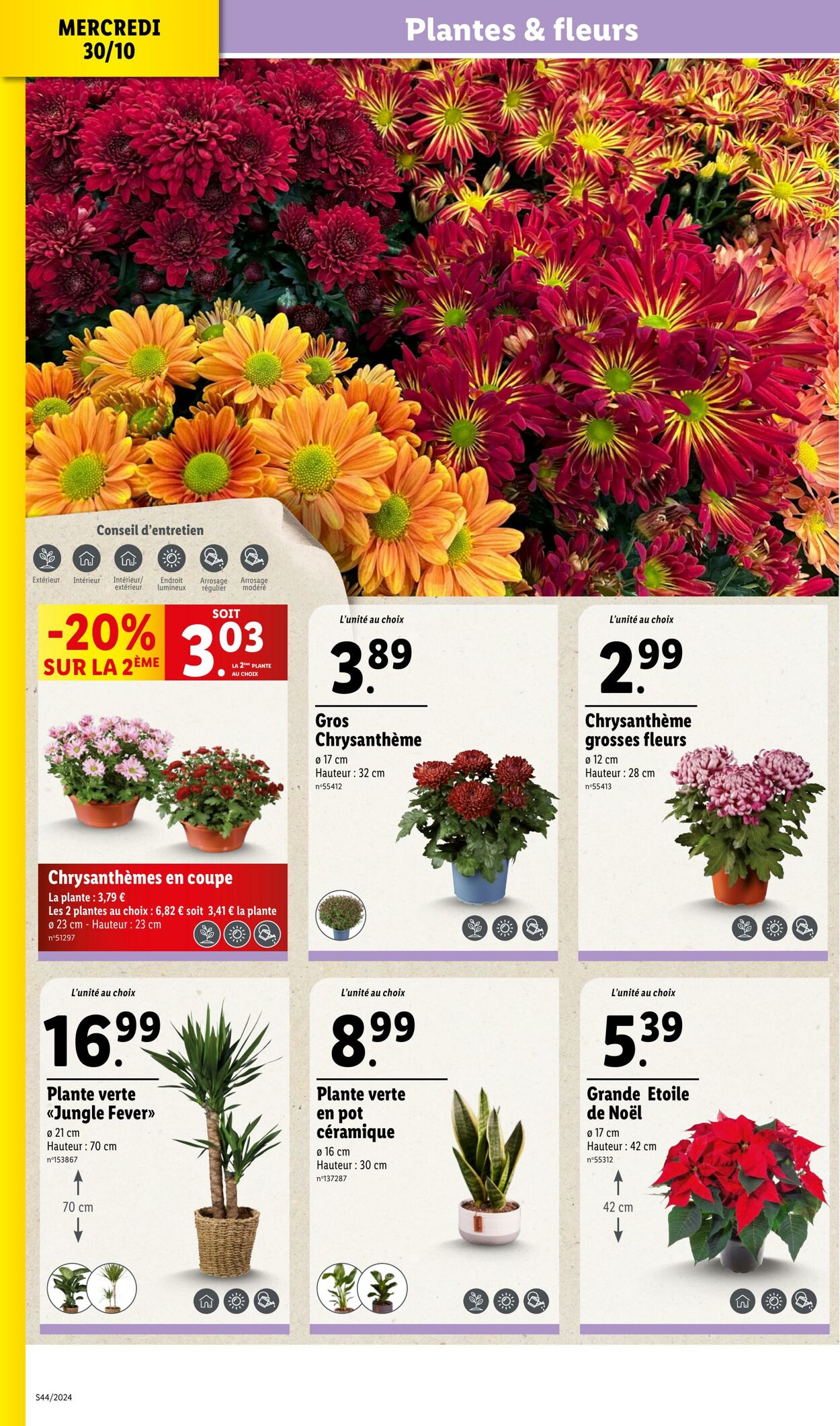 Catalogue Lidl 30.10.2024 - 05.11.2024