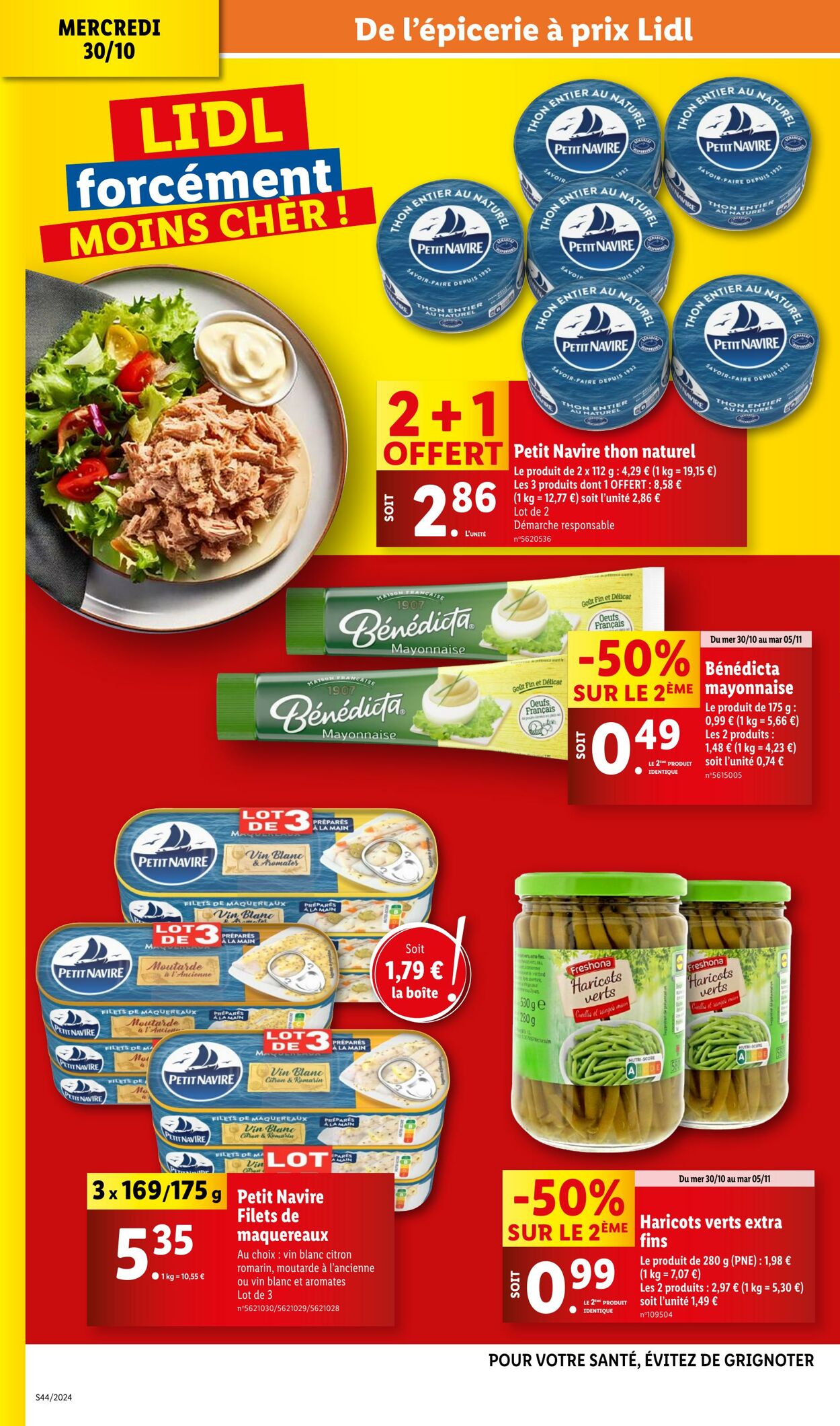 Catalogue Lidl 30.10.2024 - 05.11.2024