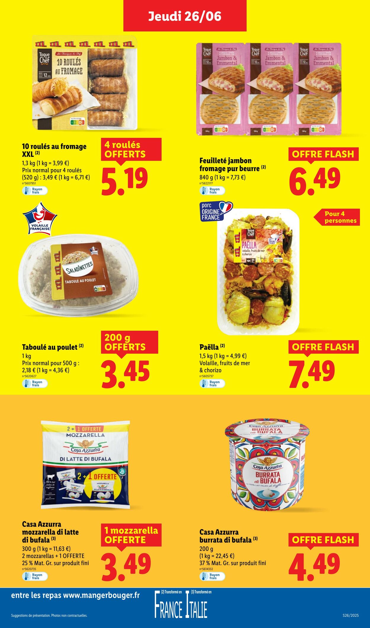 Catalogue Lidl 26.06.2025 - 02.07.2025