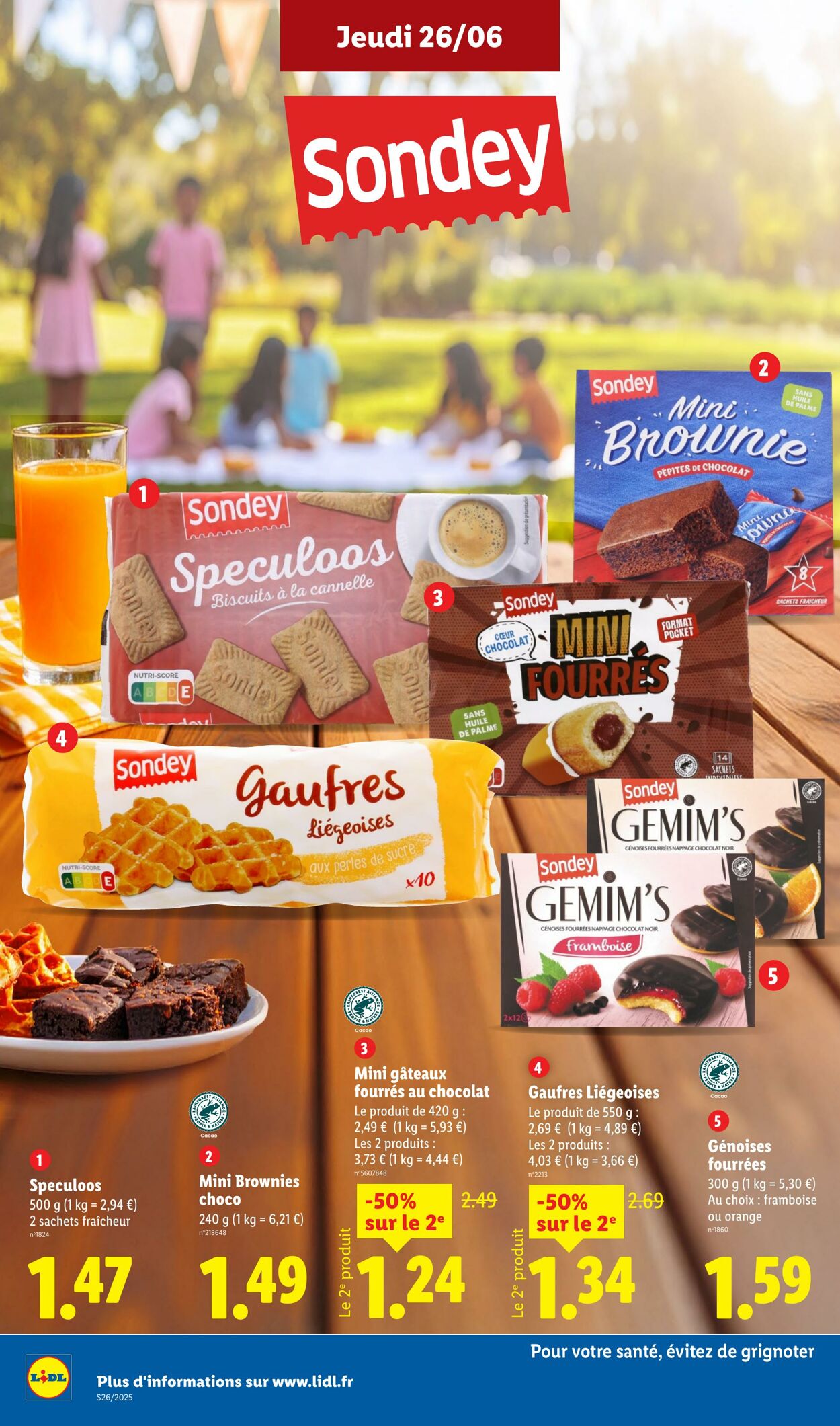 Catalogue Lidl 26.06.2025 - 02.07.2025