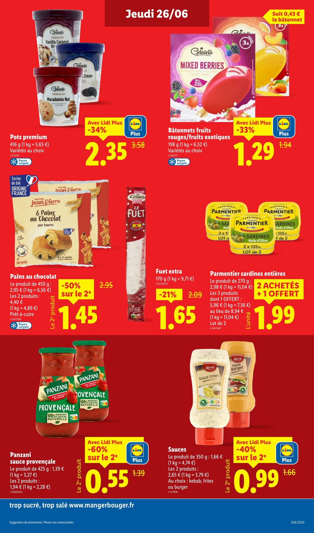 Catalogue Lidl 26.06.2025 - 02.07.2025