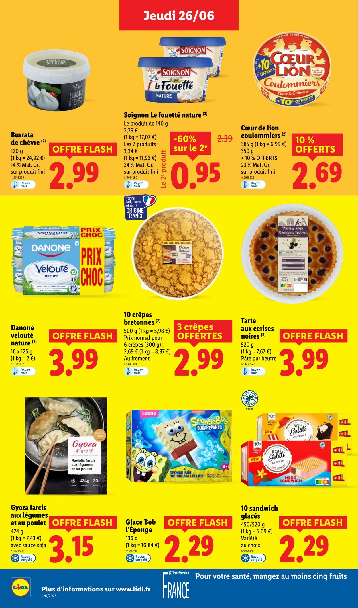 Catalogue Lidl 26.06.2025 - 02.07.2025
