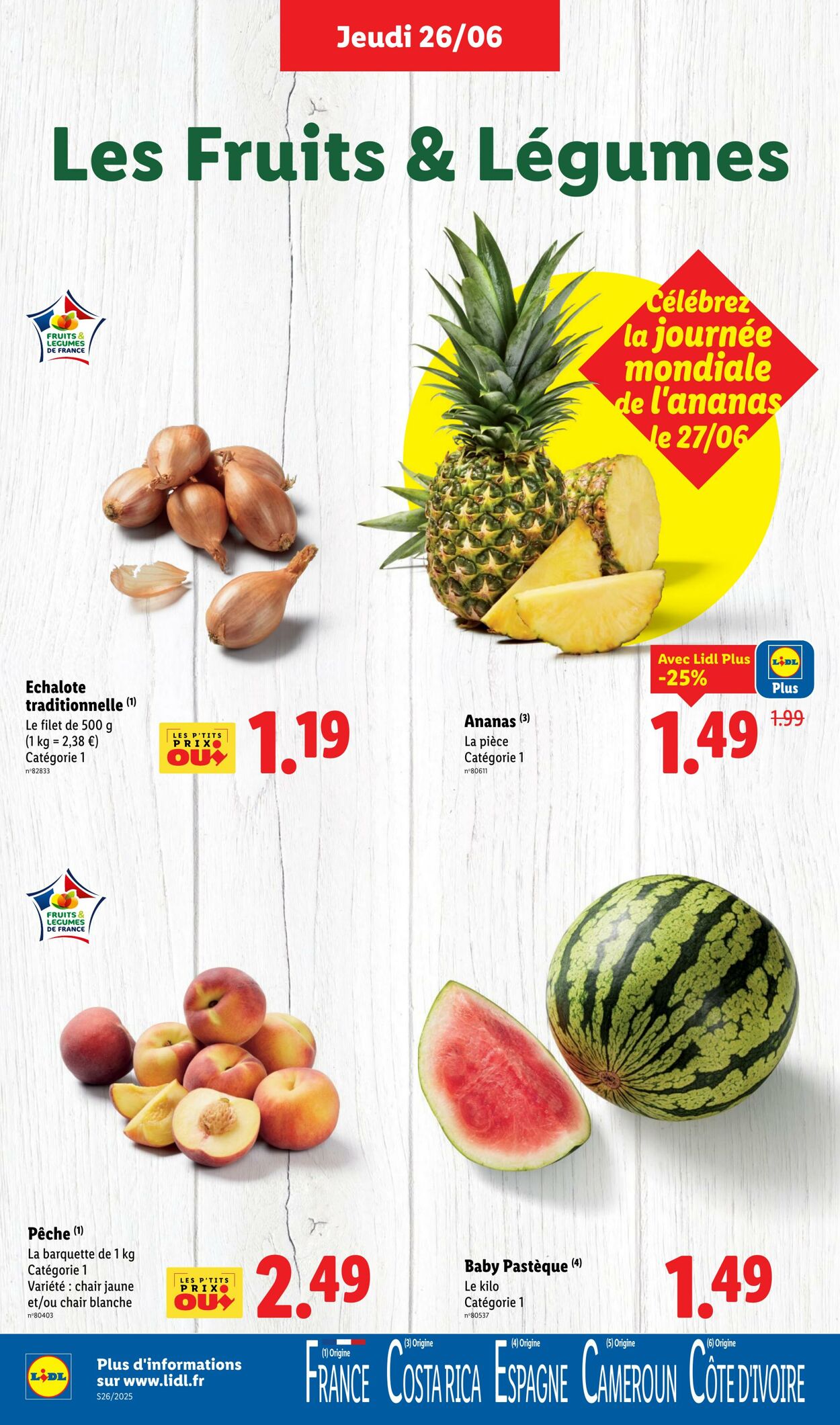 Catalogue Lidl 26.06.2025 - 02.07.2025
