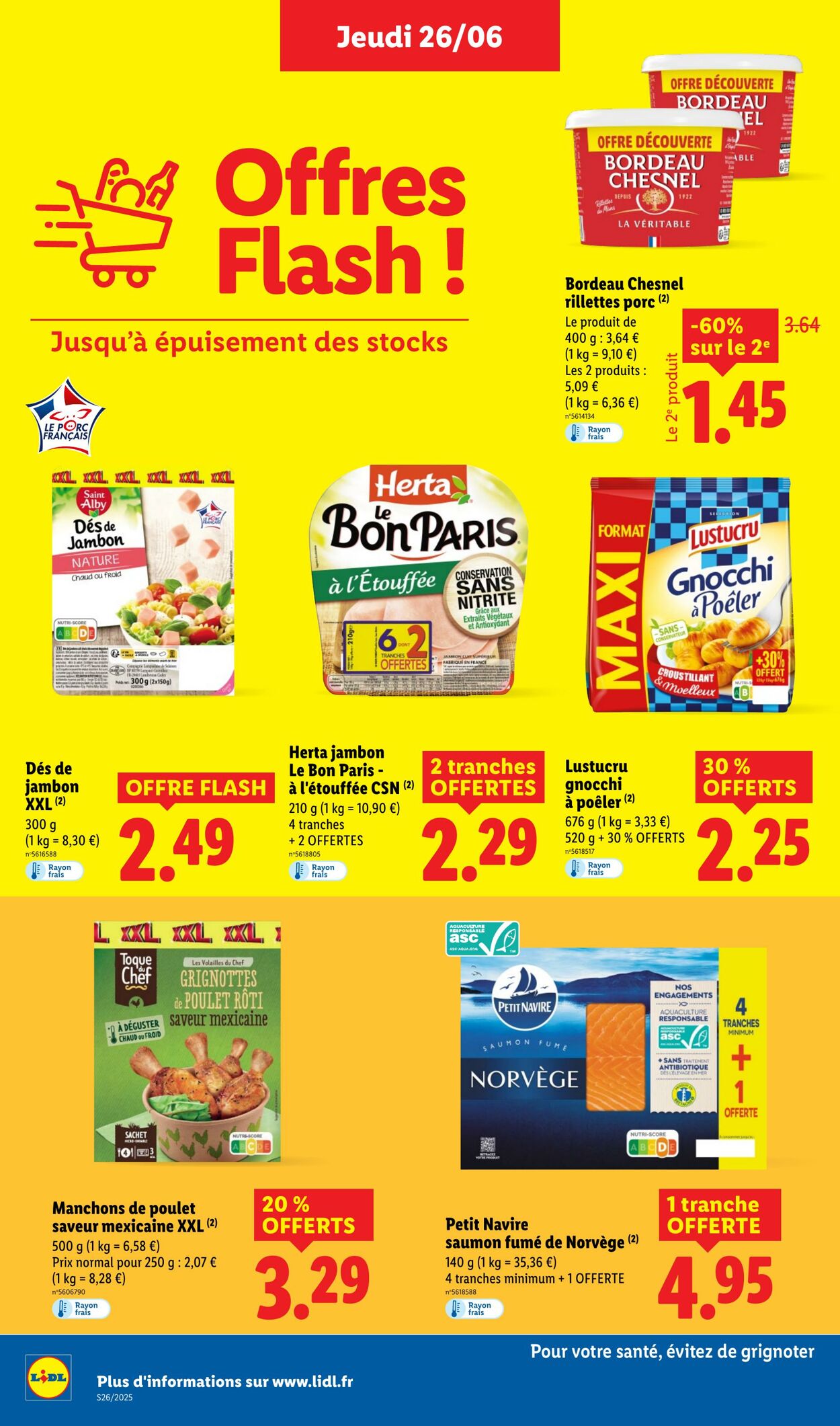 Catalogue Lidl 26.06.2025 - 02.07.2025