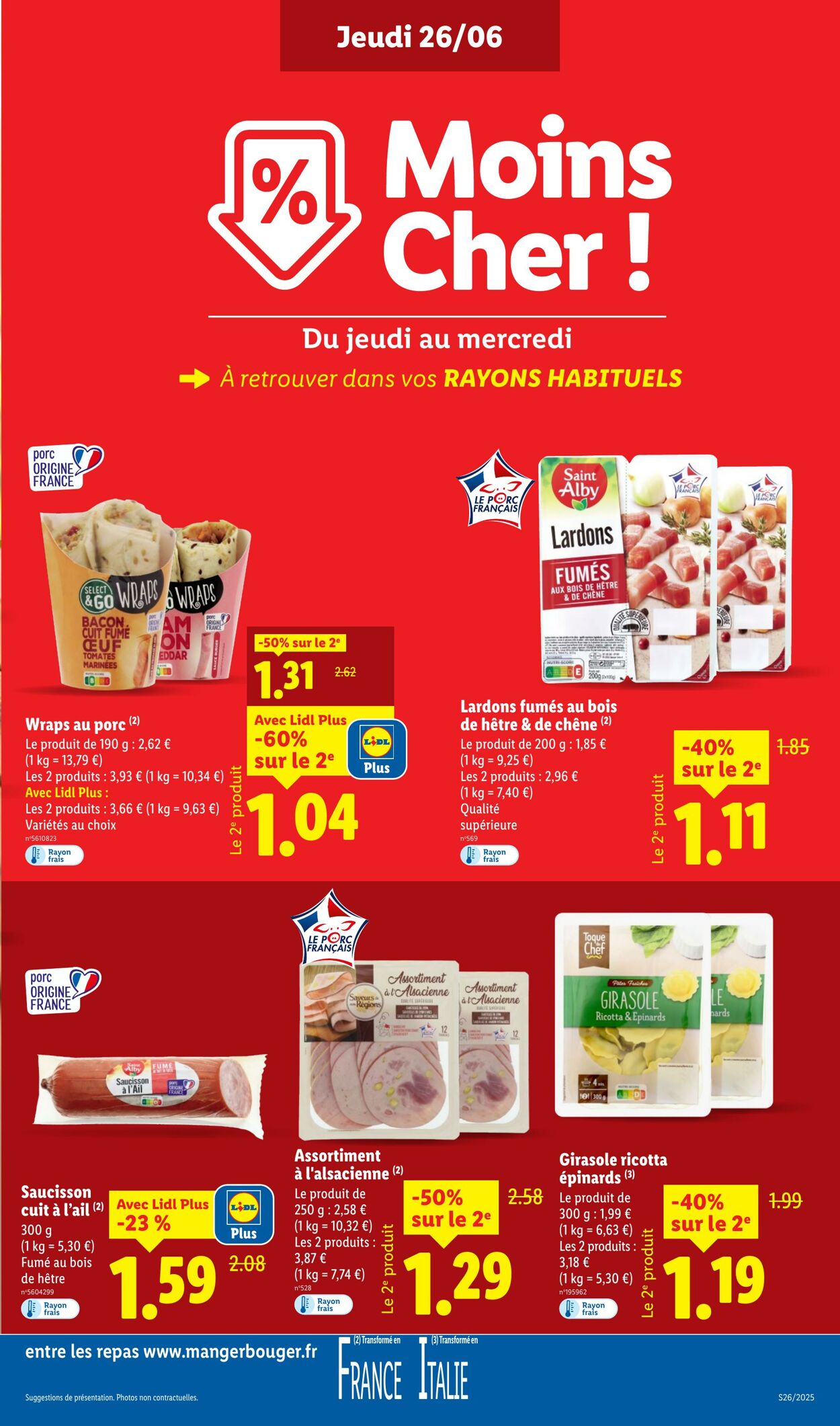 Catalogue Lidl 26.06.2025 - 02.07.2025