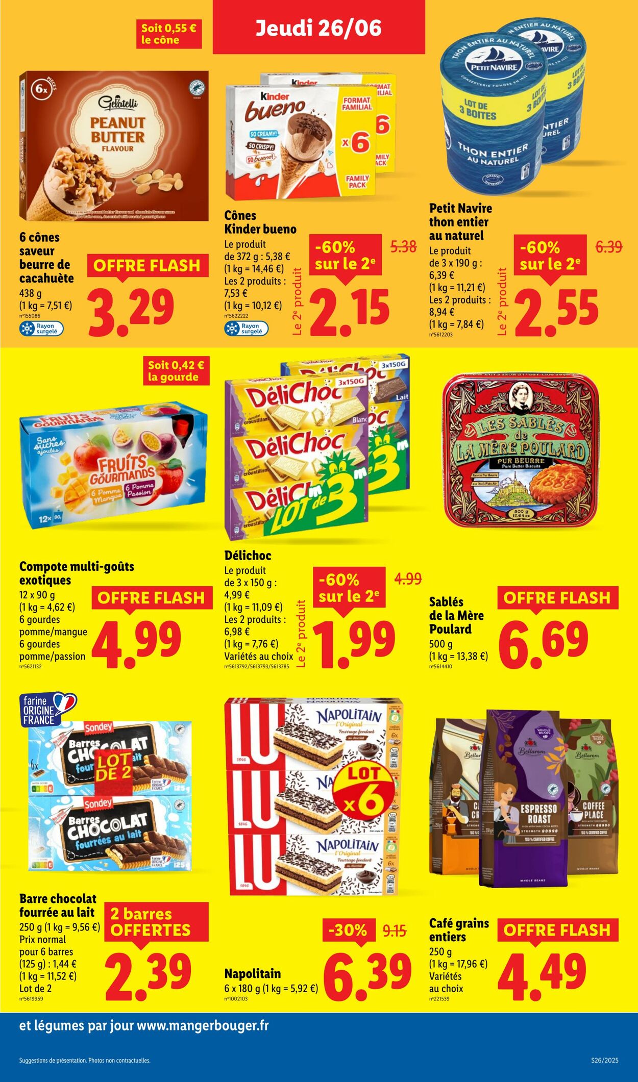 Catalogue Lidl 26.06.2025 - 02.07.2025