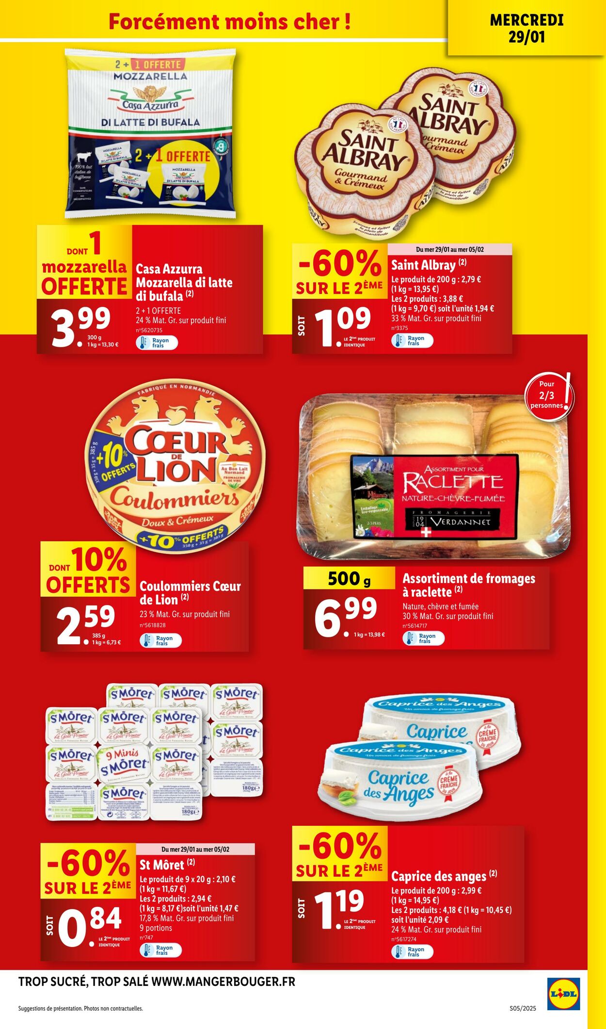 Catalogue Lidl 29.01.2025 - 05.02.2025