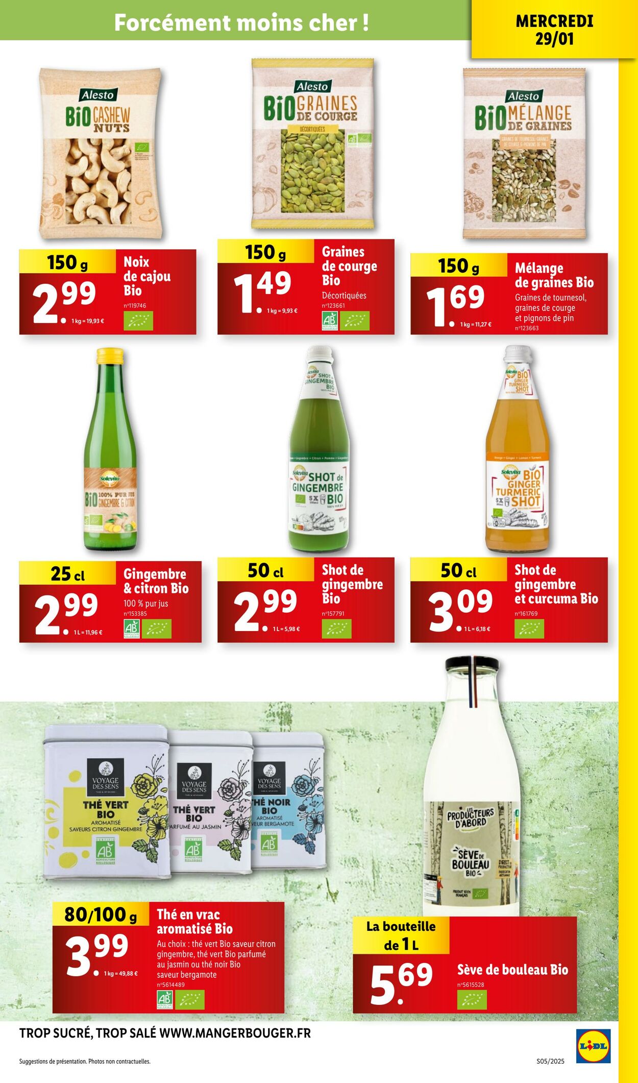 Catalogue Lidl 29.01.2025 - 05.02.2025