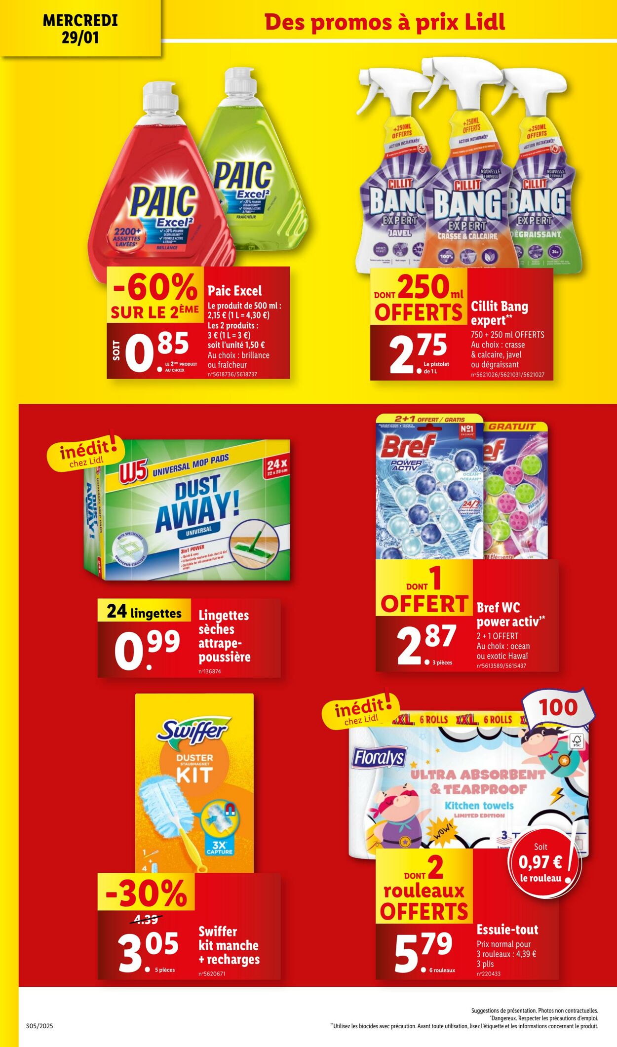 Catalogue Lidl 29.01.2025 - 05.02.2025