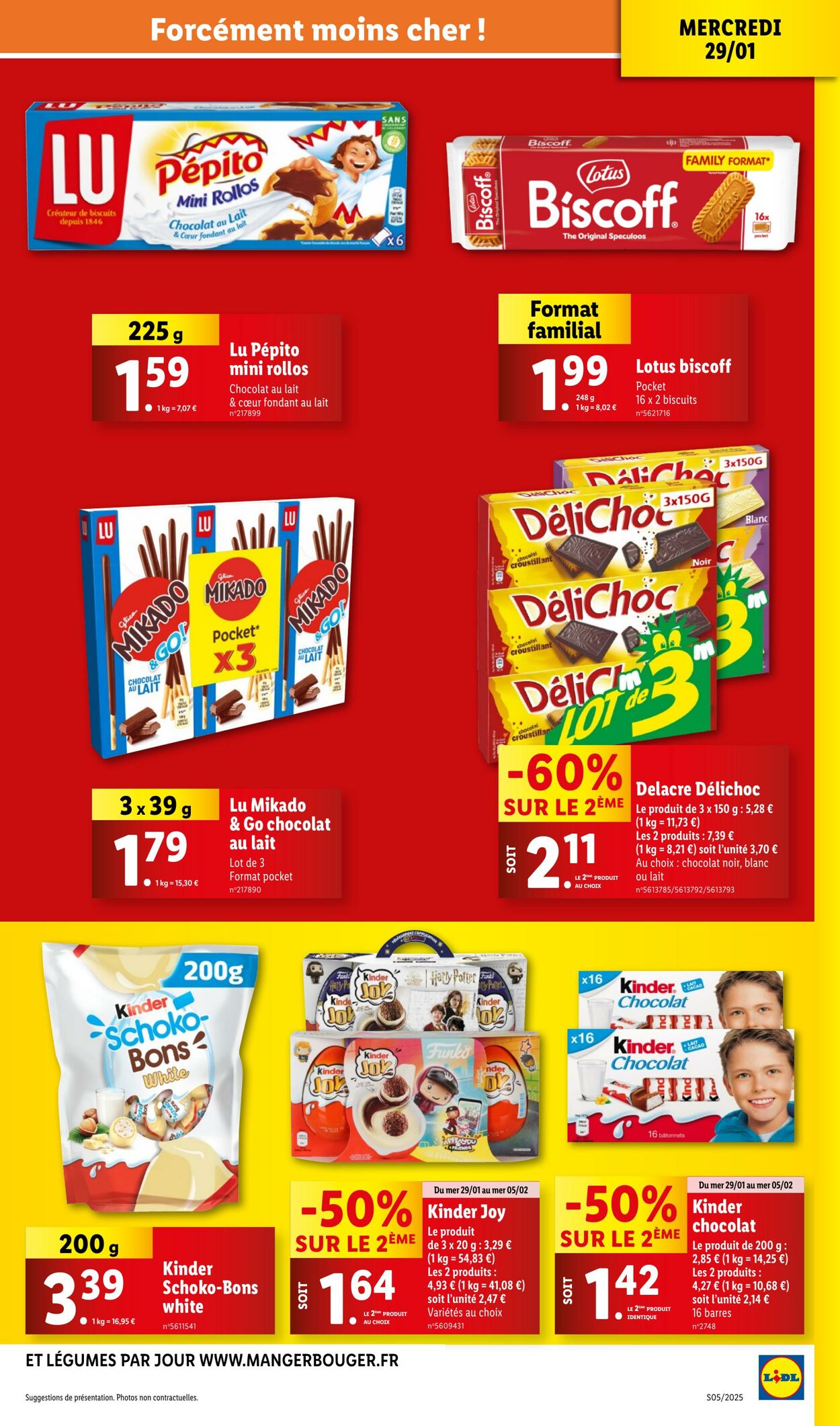 Catalogue Lidl 29.01.2025 - 05.02.2025