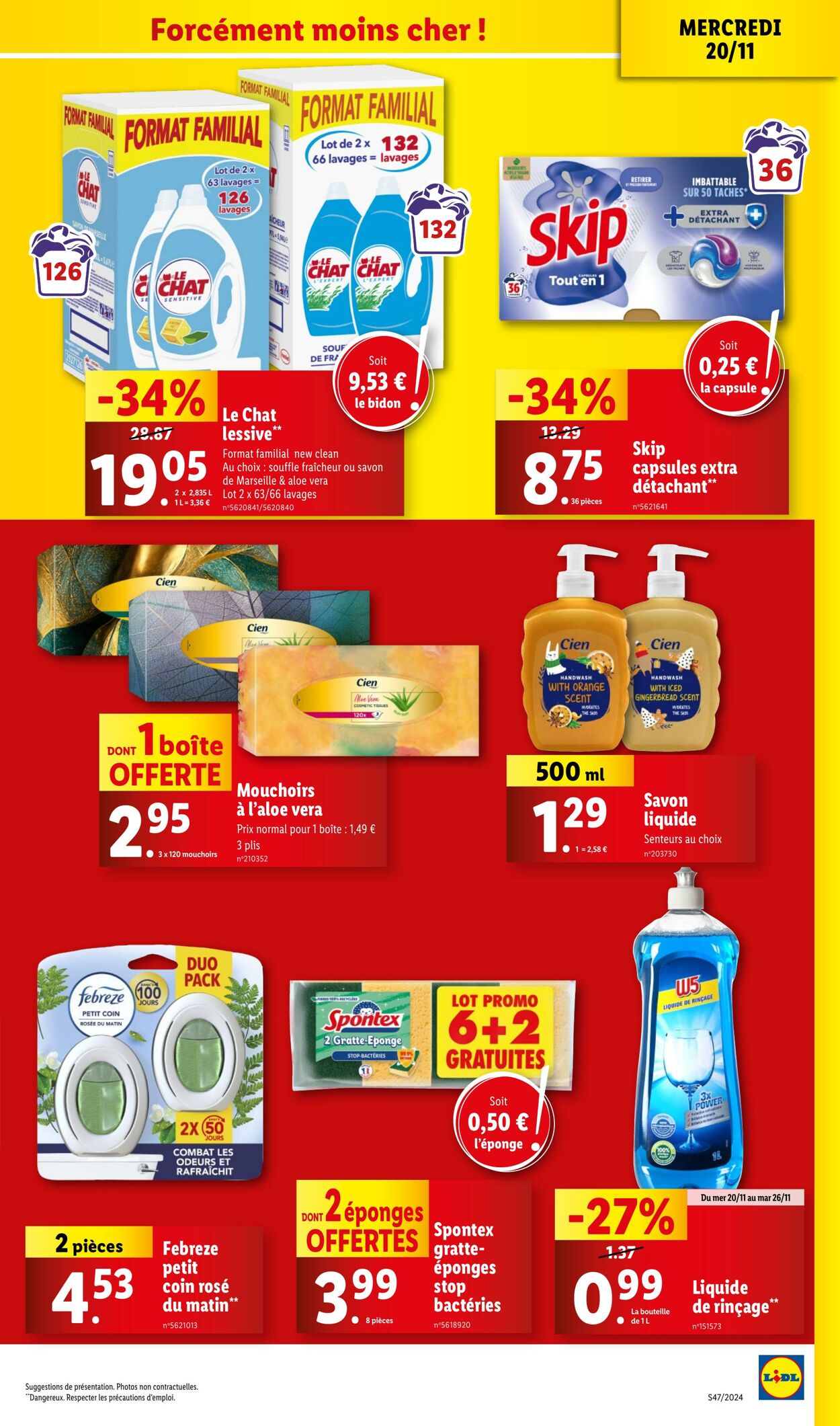 Catalogue Lidl 20.11.2024 - 26.11.2024