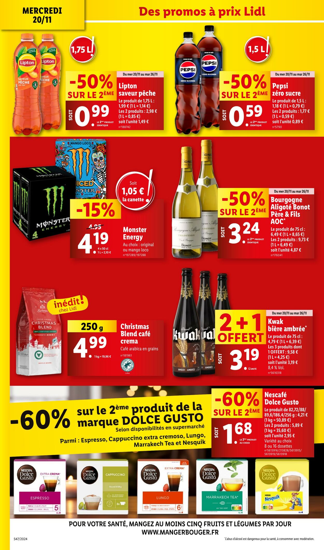 Catalogue Lidl 20.11.2024 - 26.11.2024