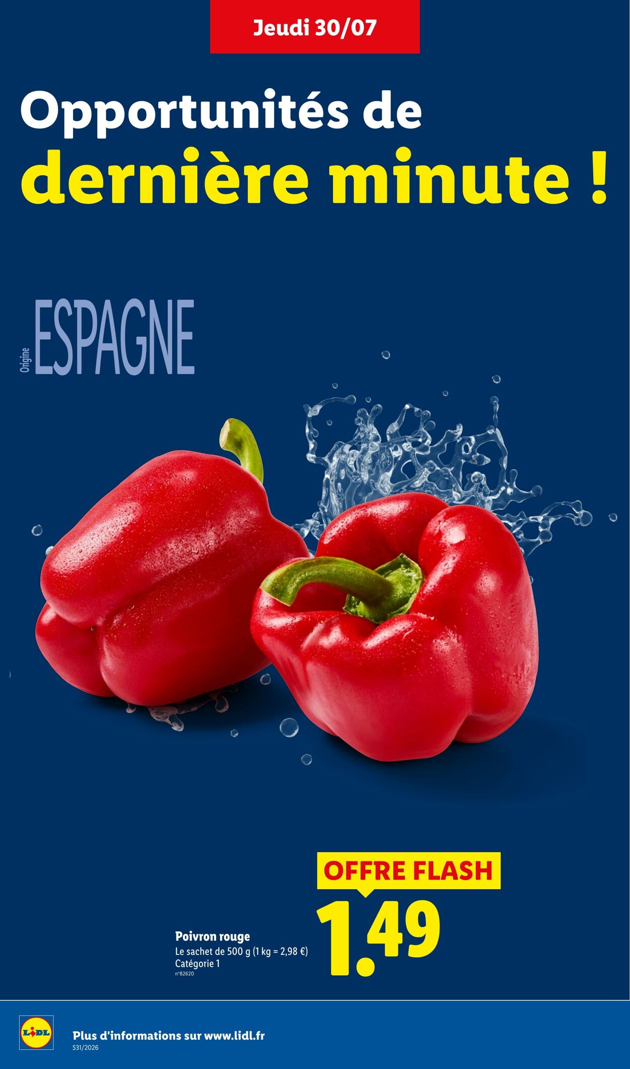 Catalogue Lidl 26.07.2026 - 05.08.2026