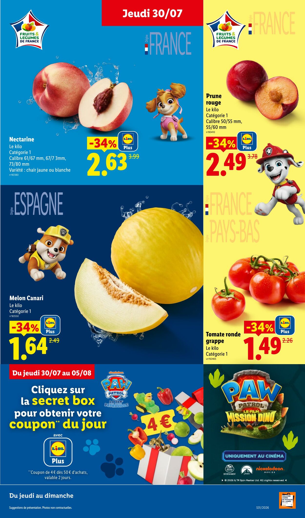 Catalogue Lidl 26.07.2026 - 05.08.2026
