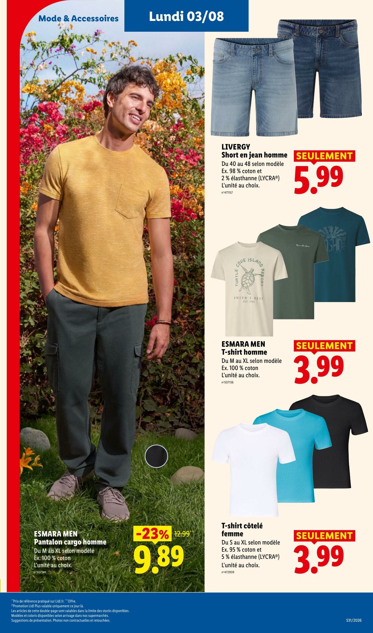 Catalogue Lidl 26.07.2026 - 05.08.2026
