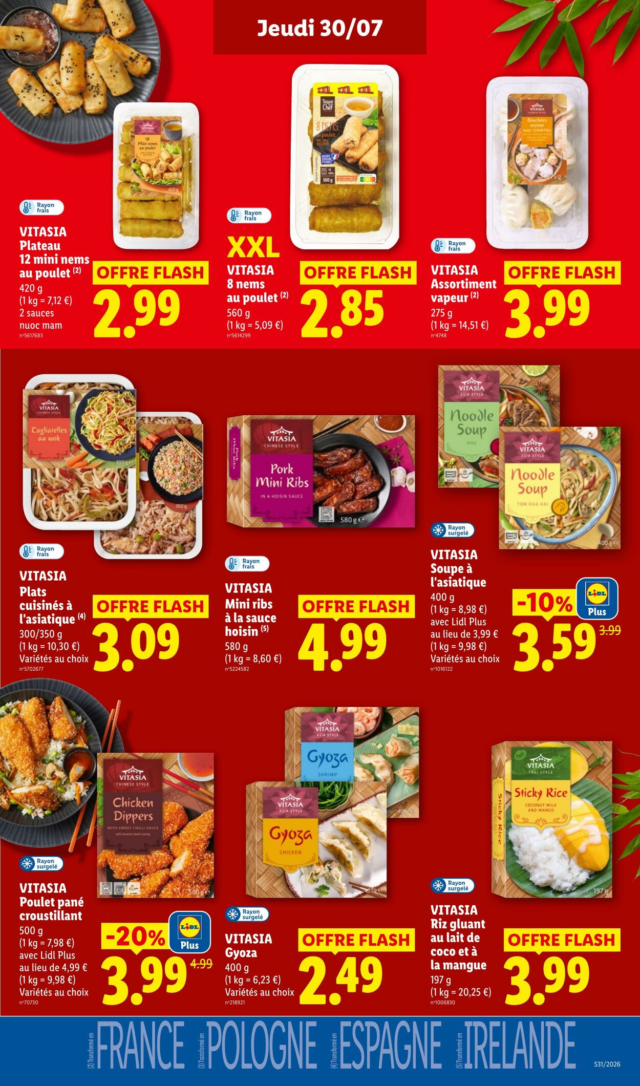 Catalogue Lidl 26.07.2026 - 05.08.2026