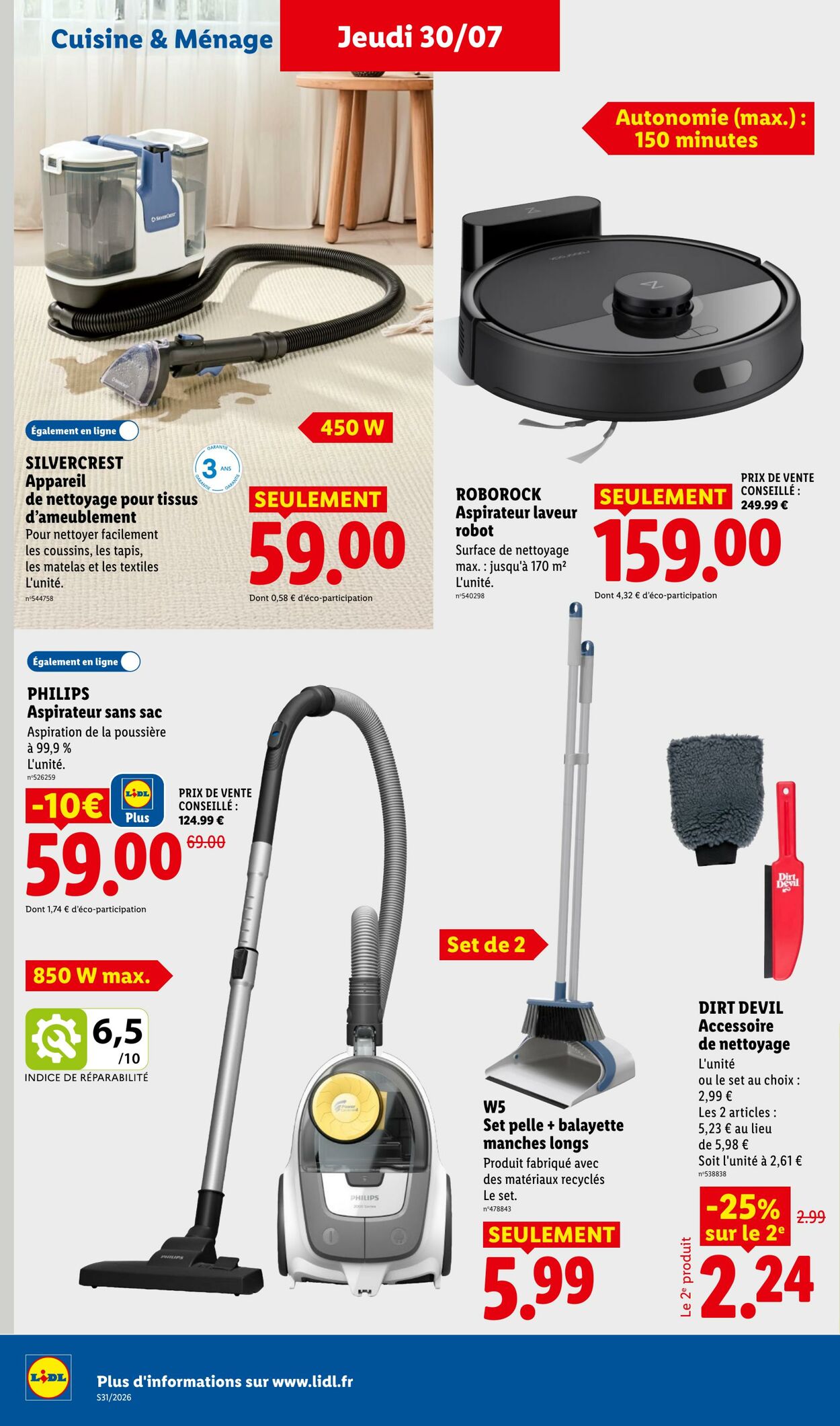 Catalogue Lidl 26.07.2026 - 05.08.2026