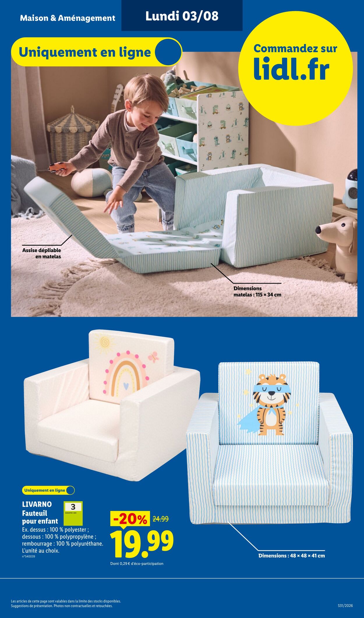 Catalogue Lidl 26.07.2026 - 05.08.2026