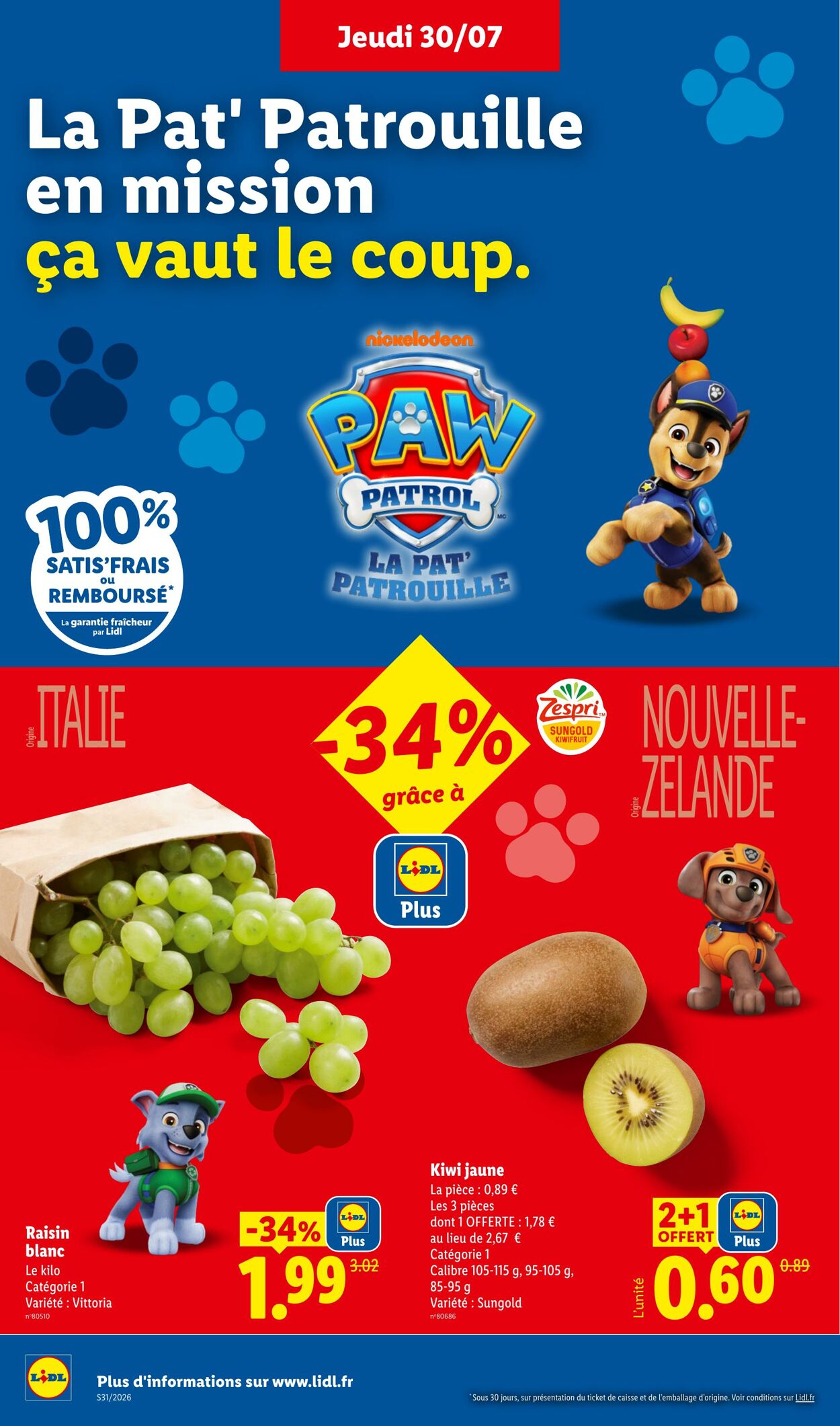 Catalogue Lidl 26.07.2026 - 05.08.2026