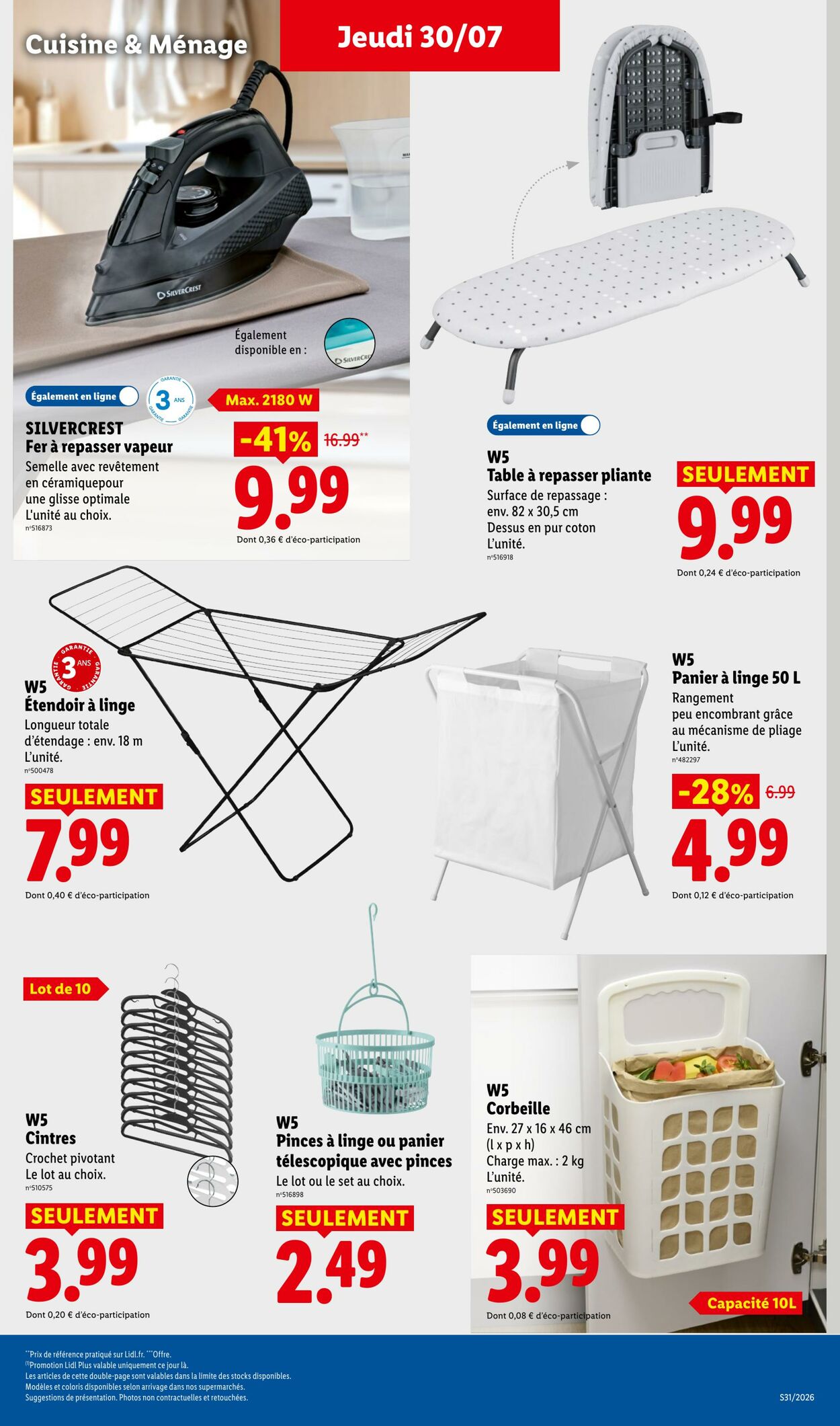 Catalogue Lidl 26.07.2026 - 05.08.2026