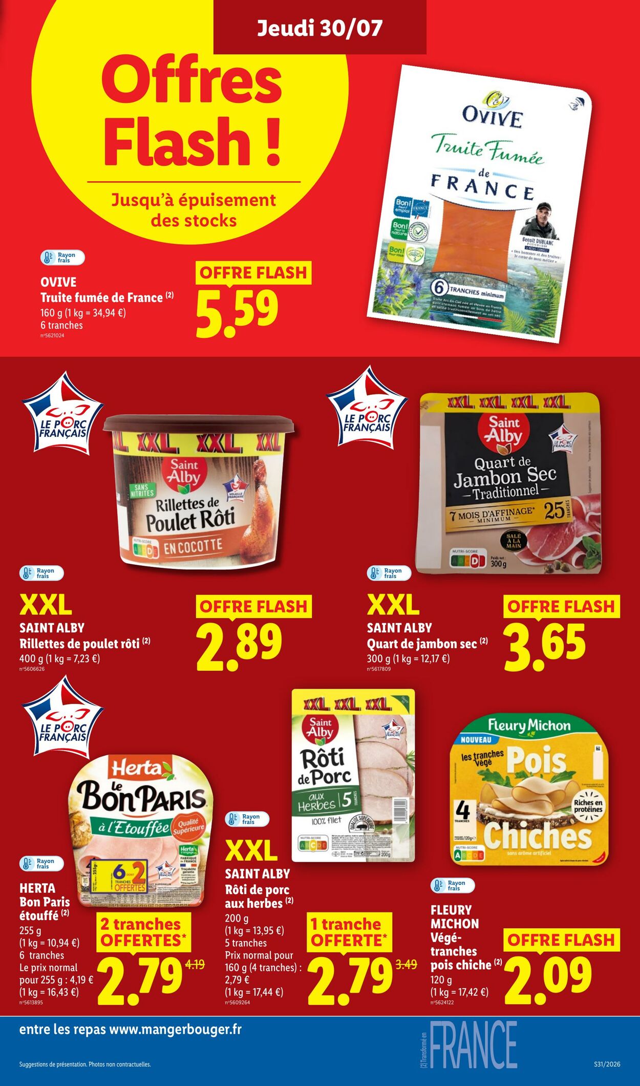 Catalogue Lidl 26.07.2026 - 05.08.2026