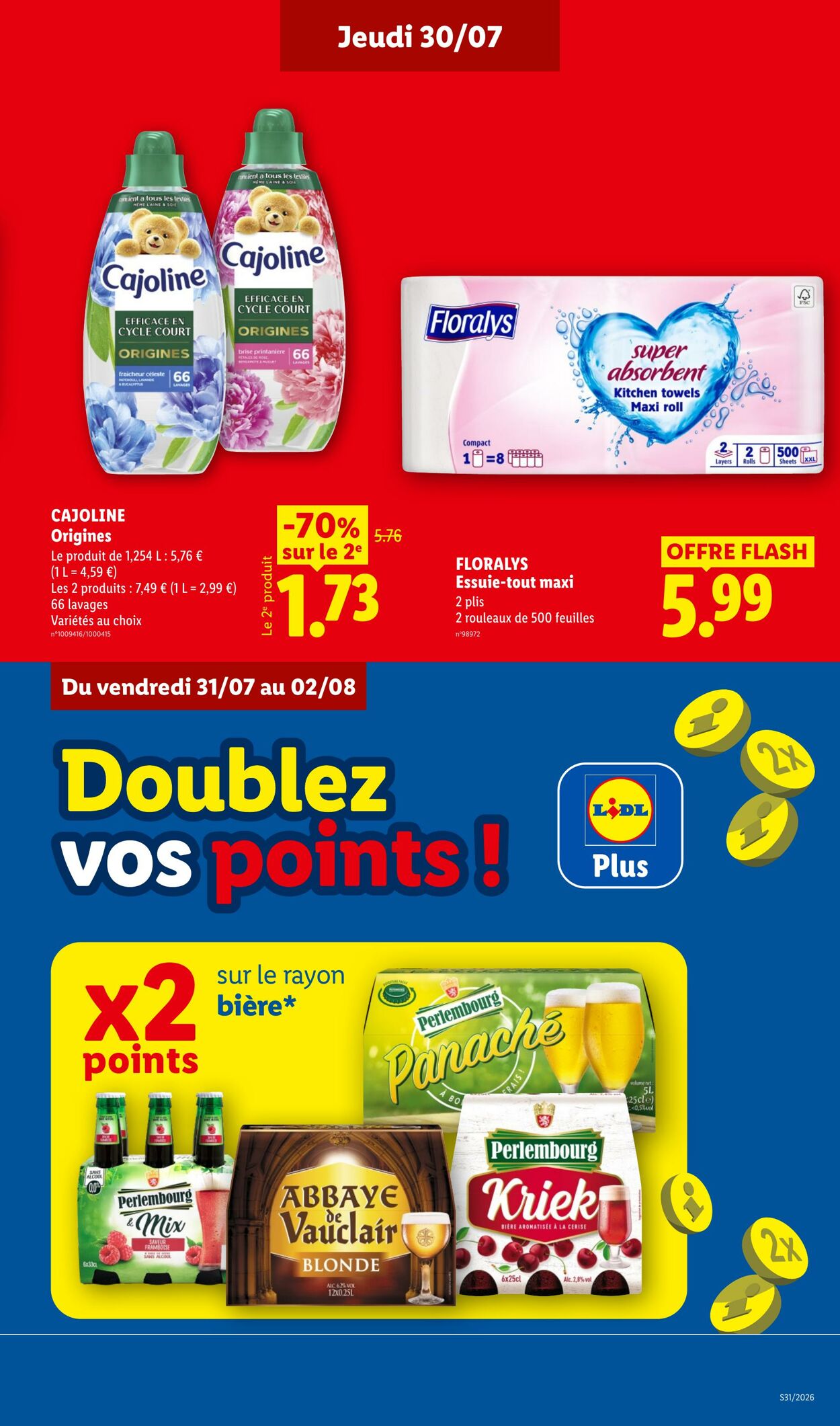 Catalogue Lidl 26.07.2026 - 05.08.2026